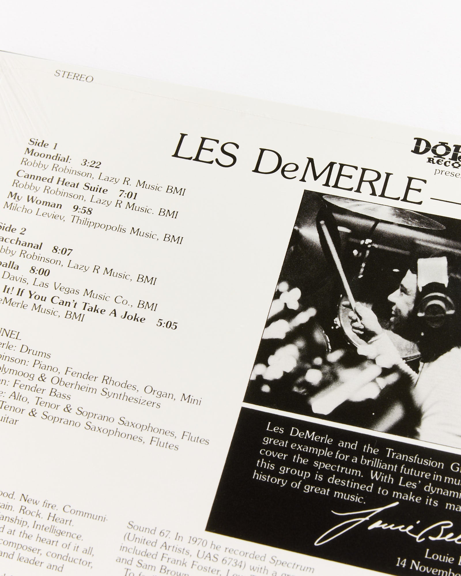 Light In The Attic Records Les Demerle - Transfusion (LP) - Default Title (264973)