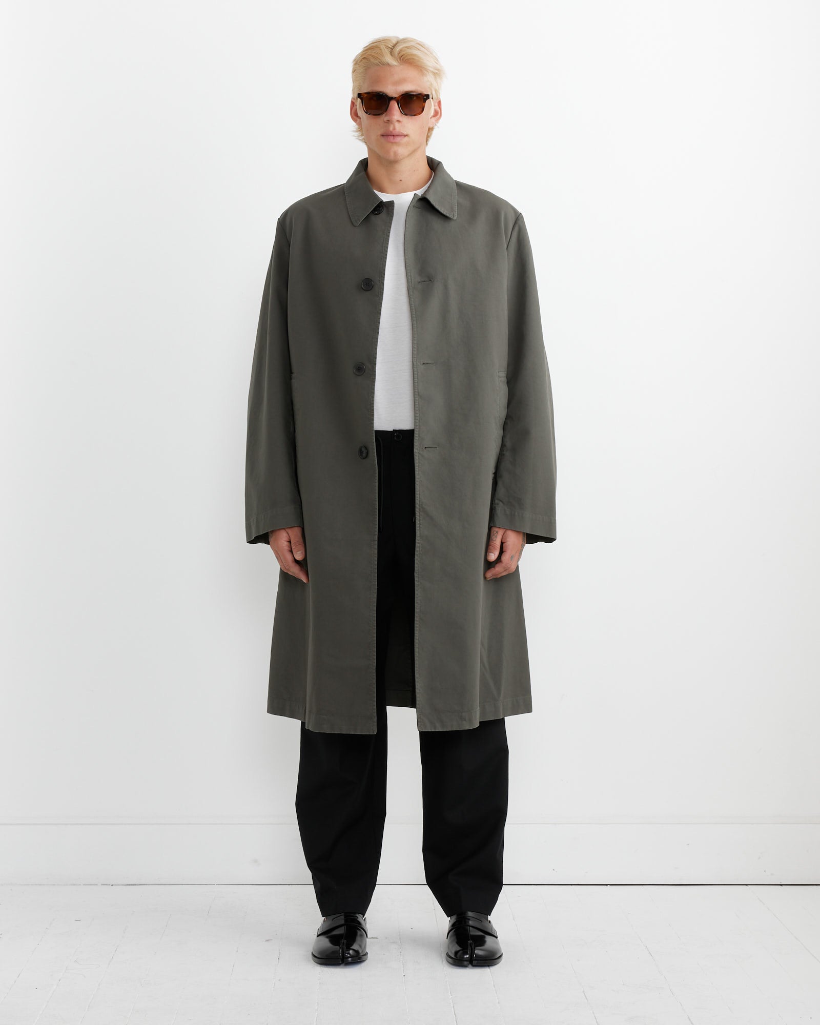 Dries Van Noten Rankles GD 9121 Coat Grey - Grey / L (264977)