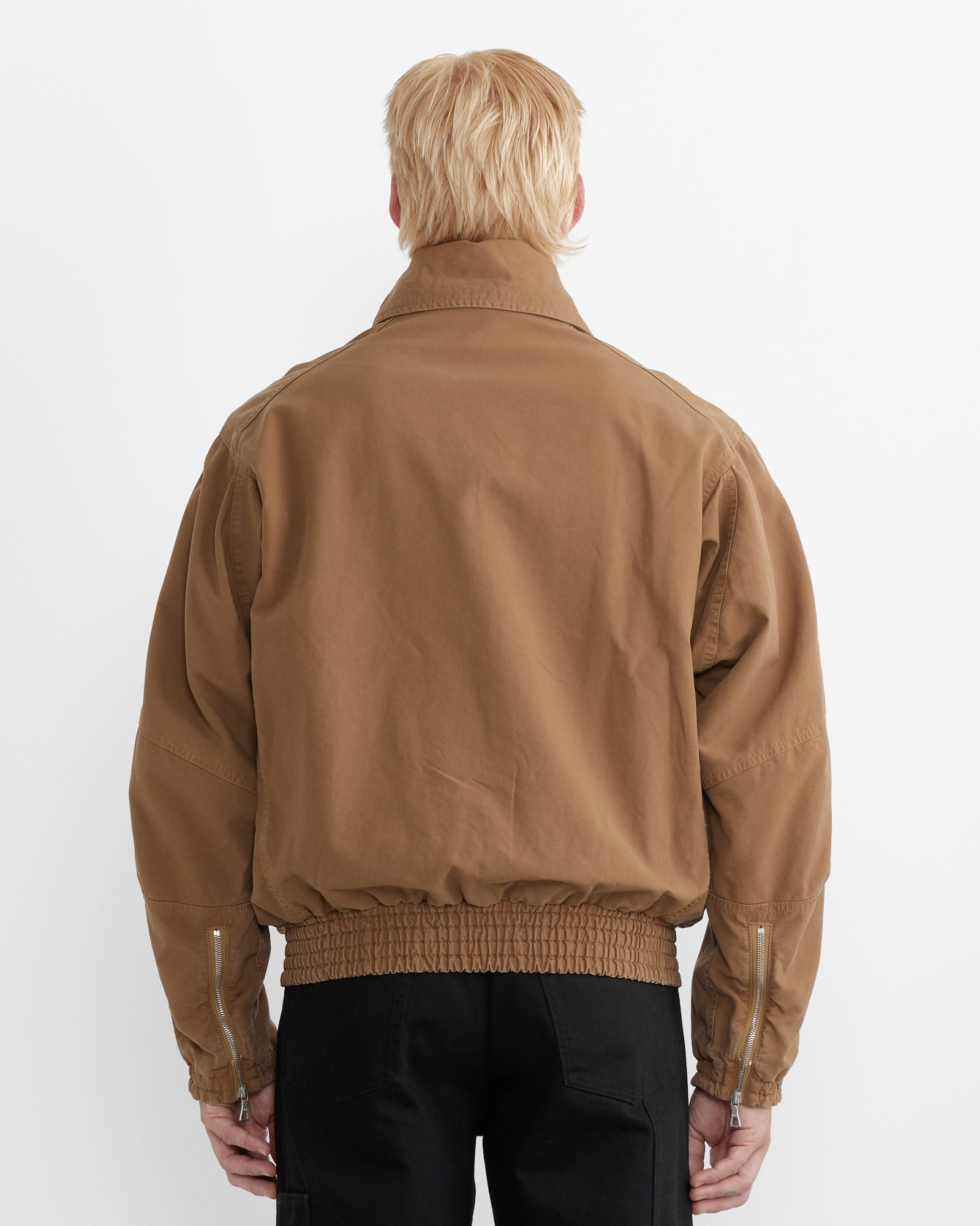 Overdyed Jacket in Camel