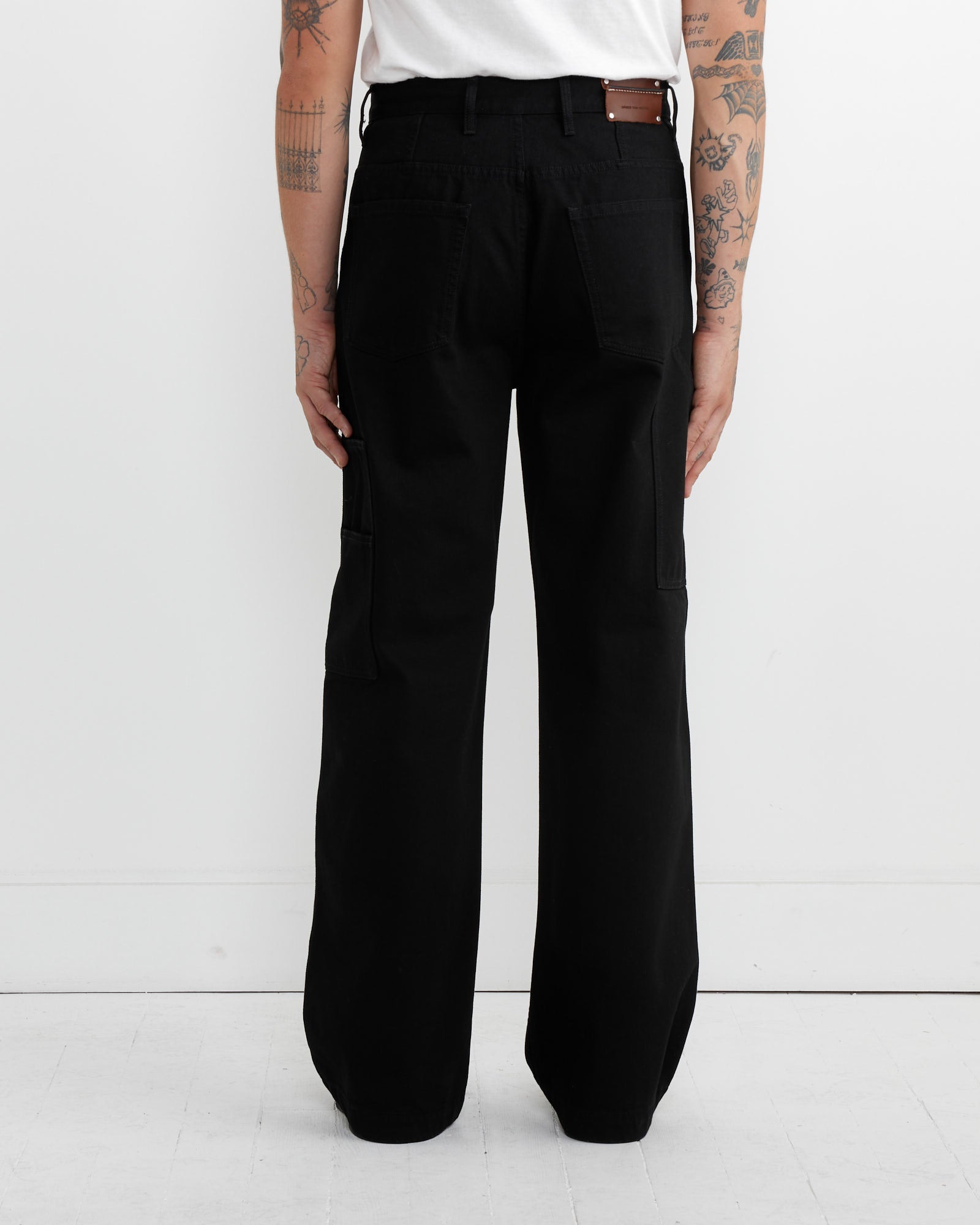 Dries Van Noten Pickerby 9377 Pant Black - Black / 31 (265035)