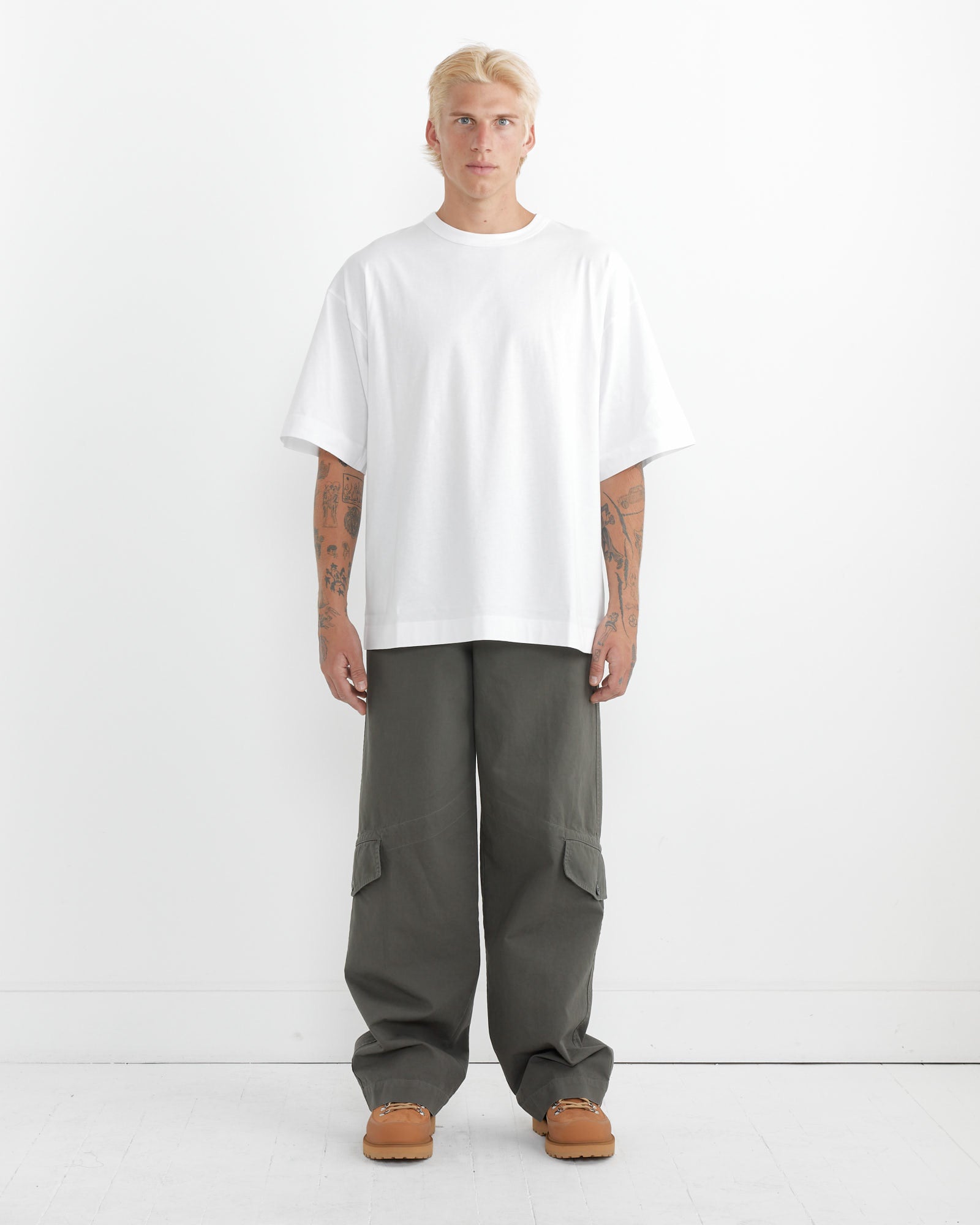 Dries Van Noten Hein 9600 T-Shirt White - White / M (265053)