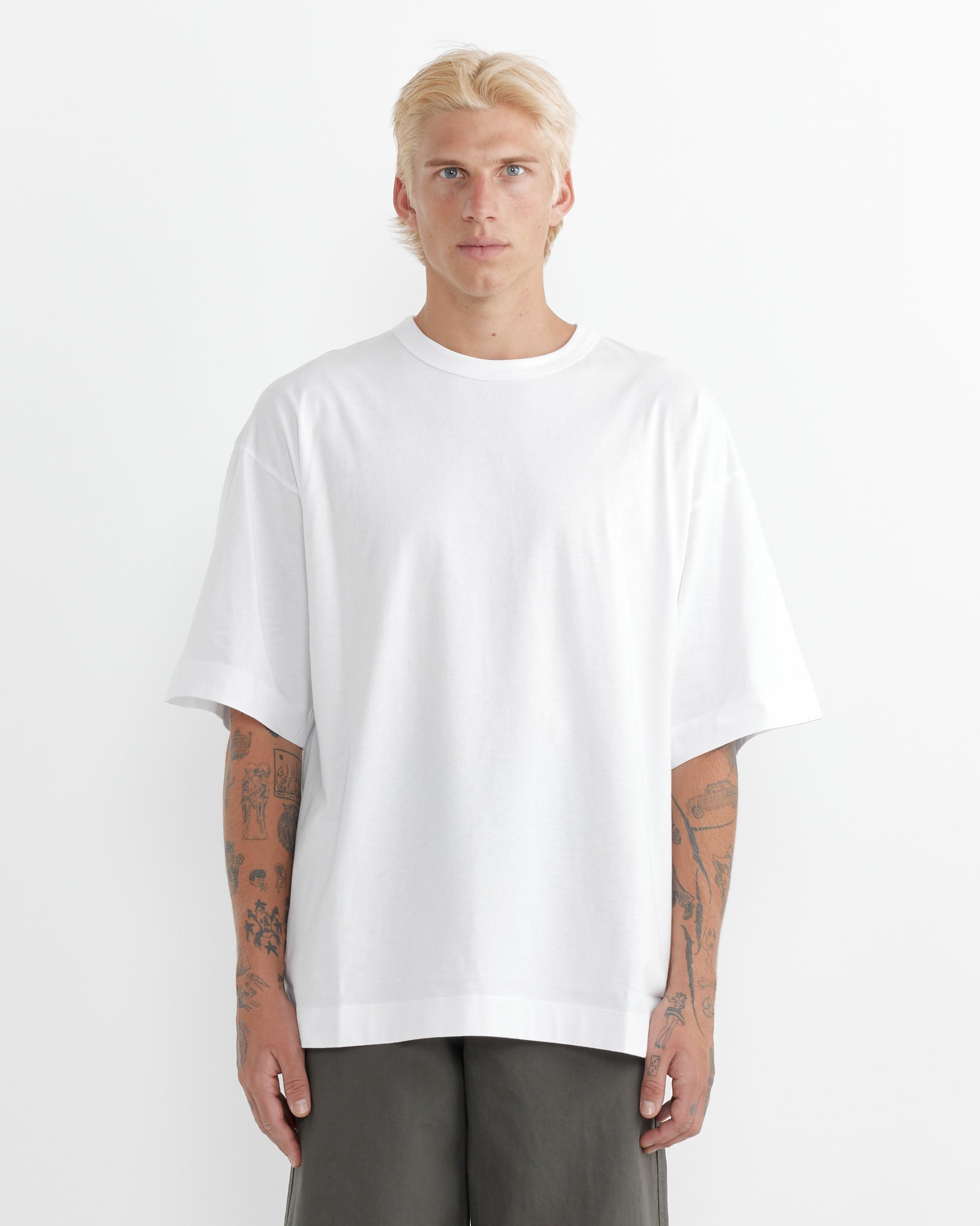 Dries Van Noten Hein 9600 T-Shirt White - White / M (265053)