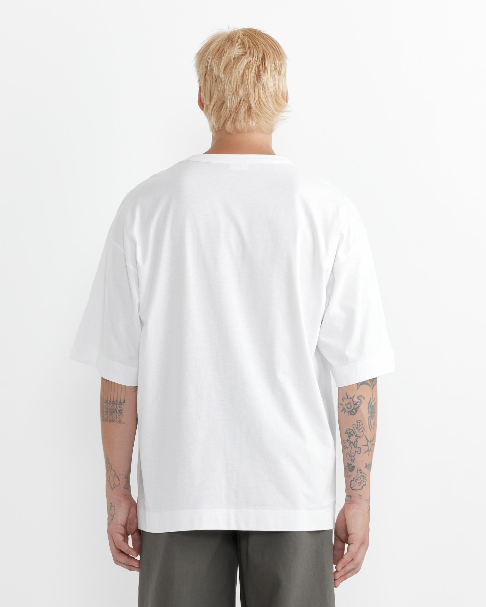 Dries Van Noten Hein 9600 T-Shirt White - White / M (265053)