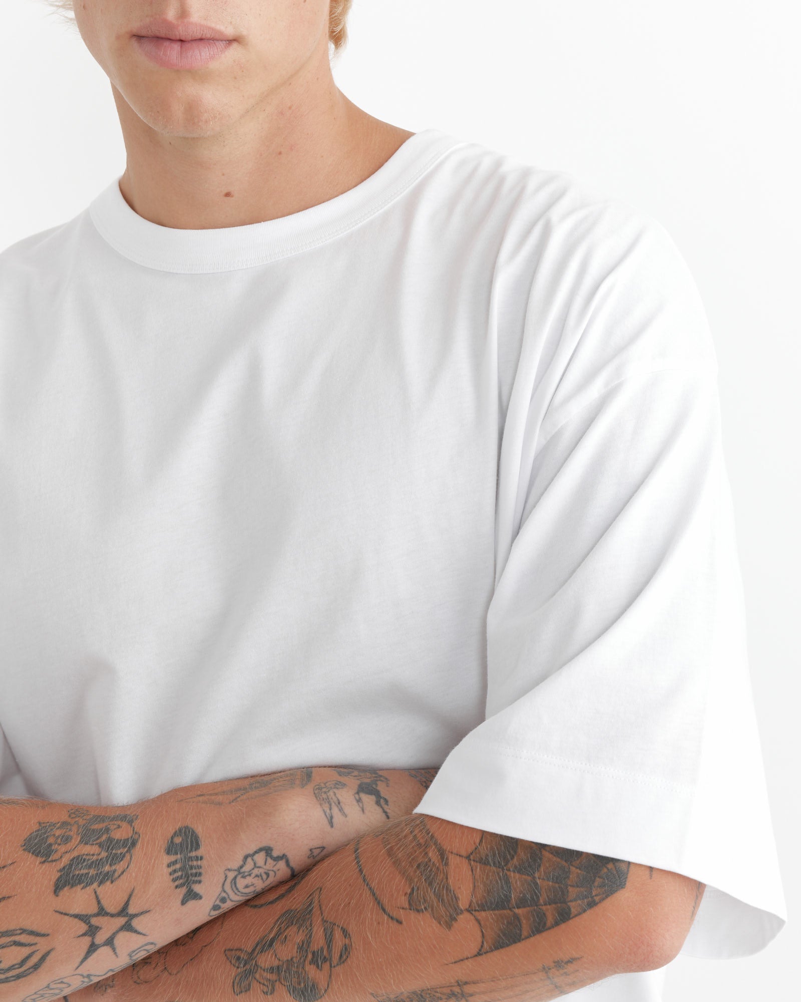 Dries Van Noten Hein 9600 T-Shirt White - White / M (265053)