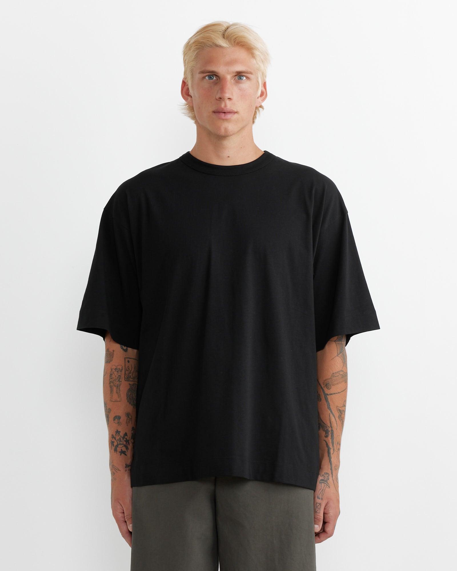 Dries Van Noten Hein 9600 T-Shirt Black - Black / M (265057)