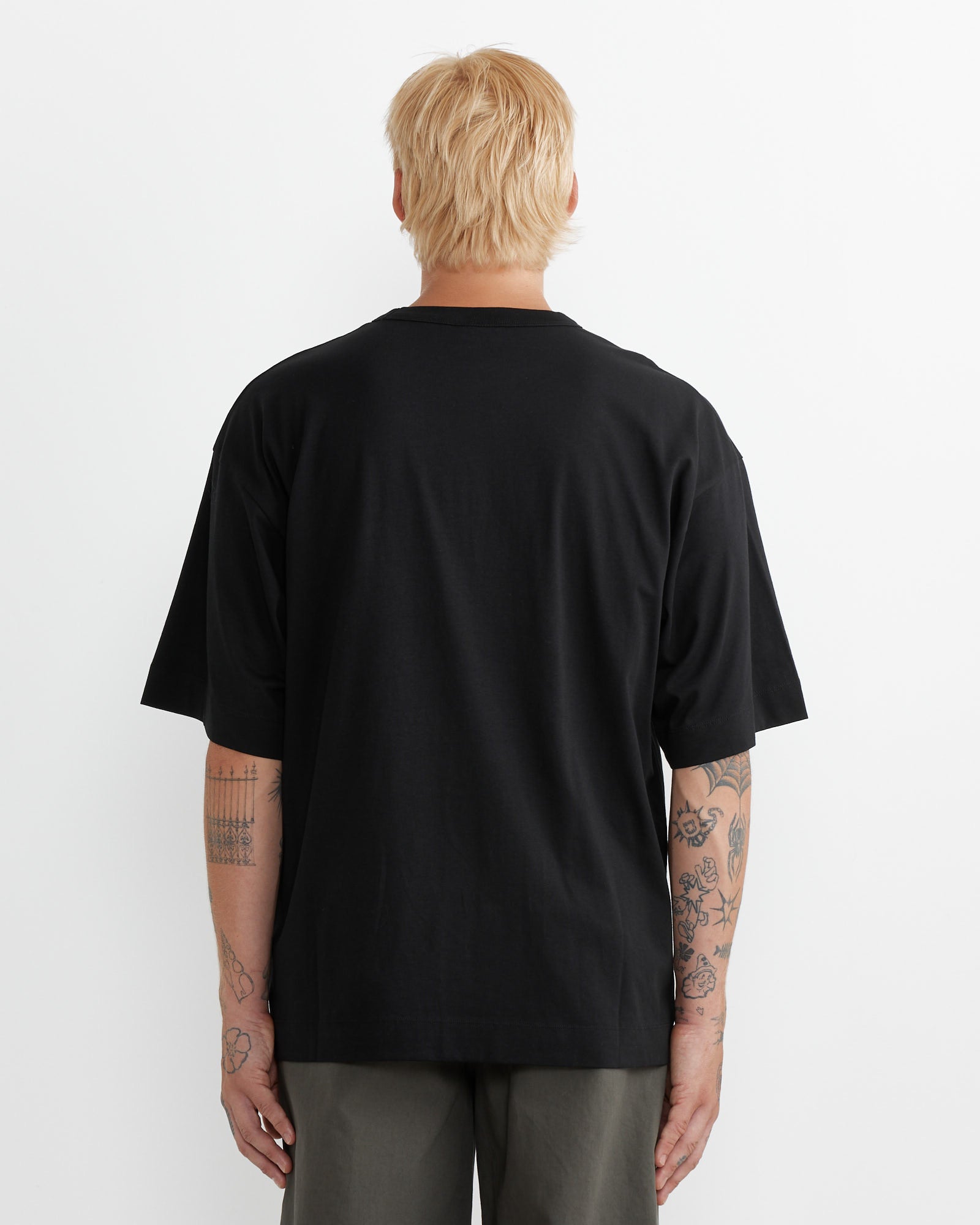 Dries Van Noten Hein 9600 T-Shirt Black - Black / M (265057)