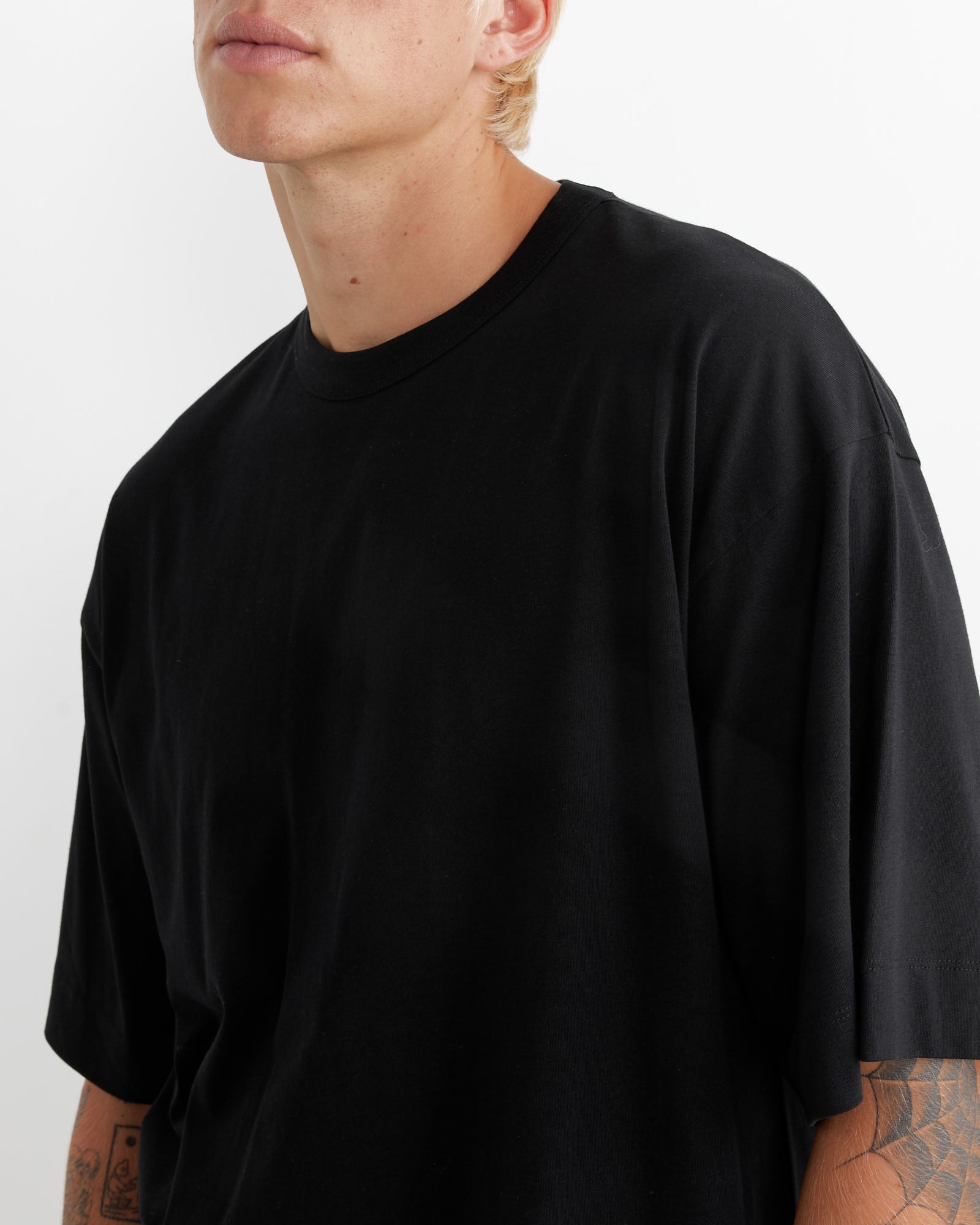 Dries Van Noten Hein 9600 T-Shirt Black - Black / M (265057)