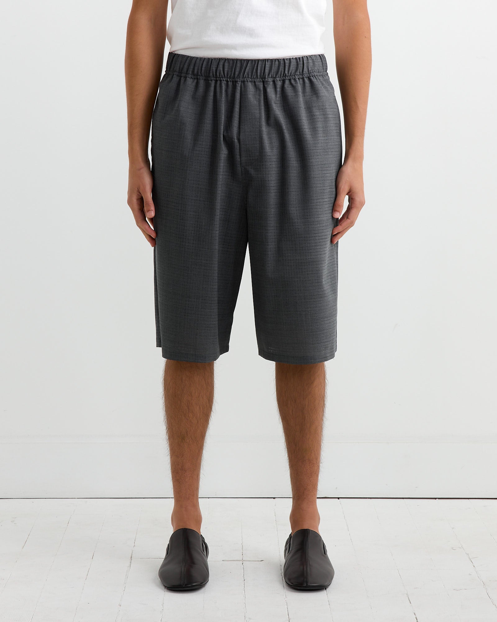 City Short in Air Mesh Grey