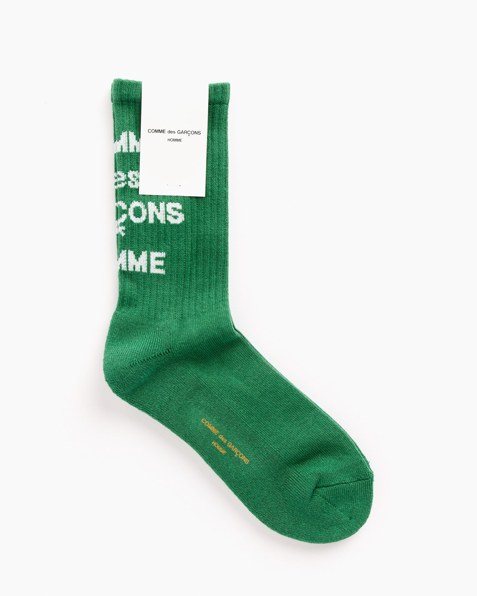 Comme Des Garçons K501 Socks Green/White - Green/White / OS (265594)