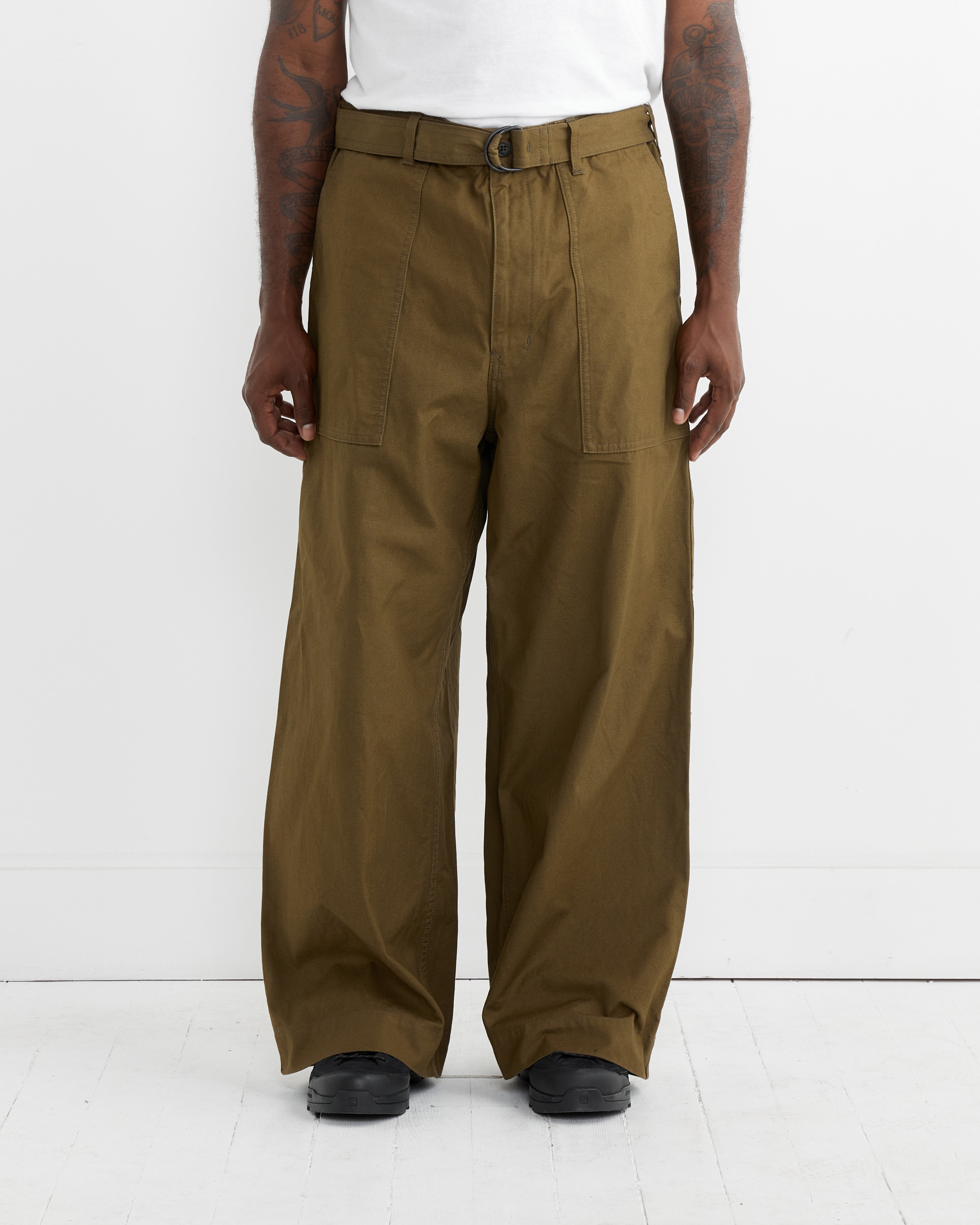 Comme Des Garçons P011 Pant Khaki - Khaki / M (265607)