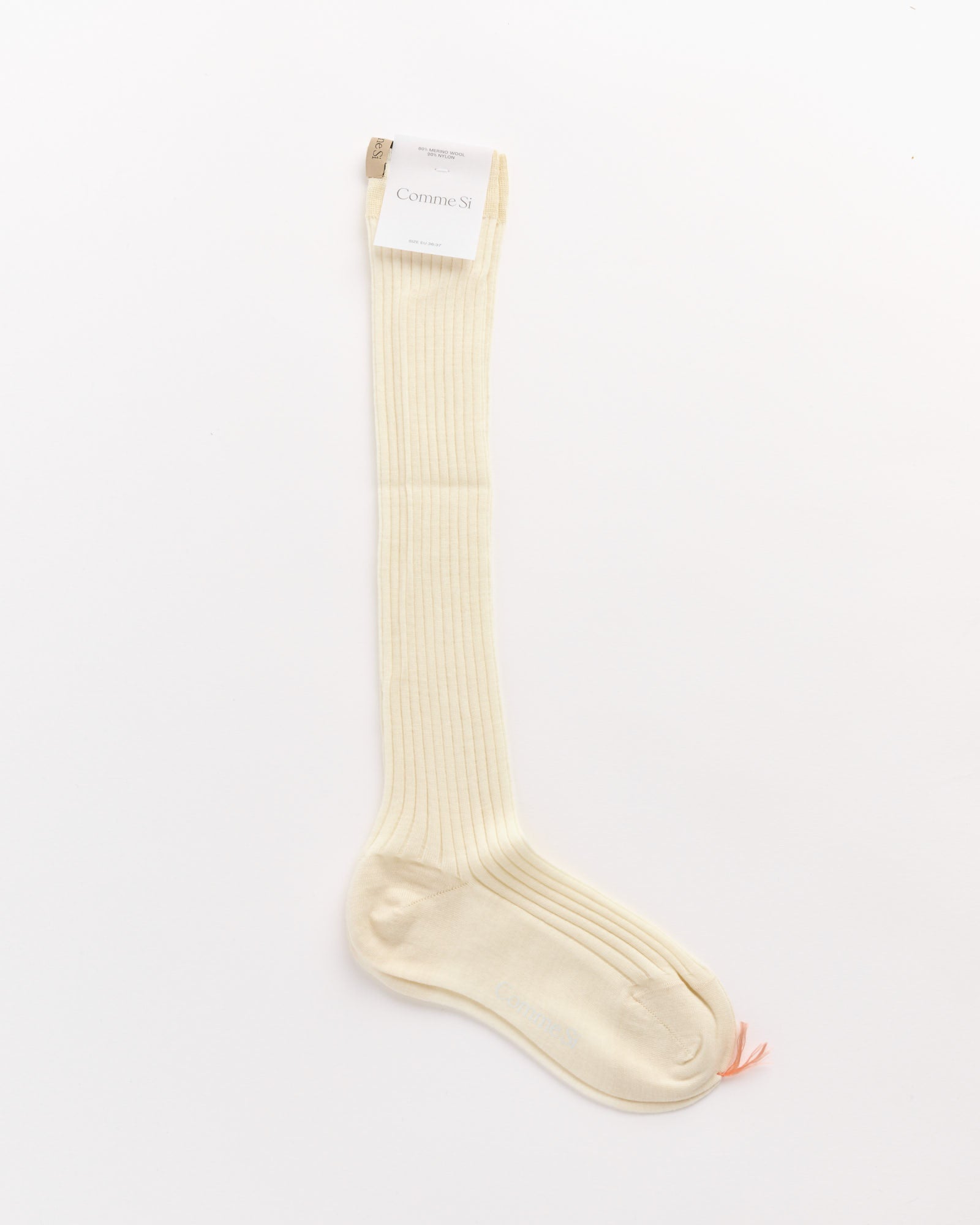 The Knee High Socks in Cream