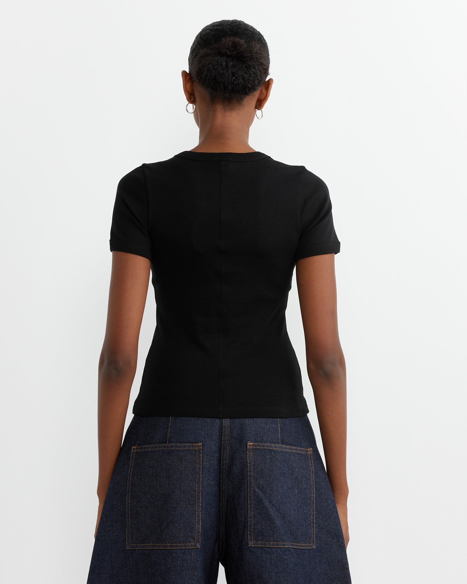 FLORE FLORE Car Tee Black - Black / XS (265622)