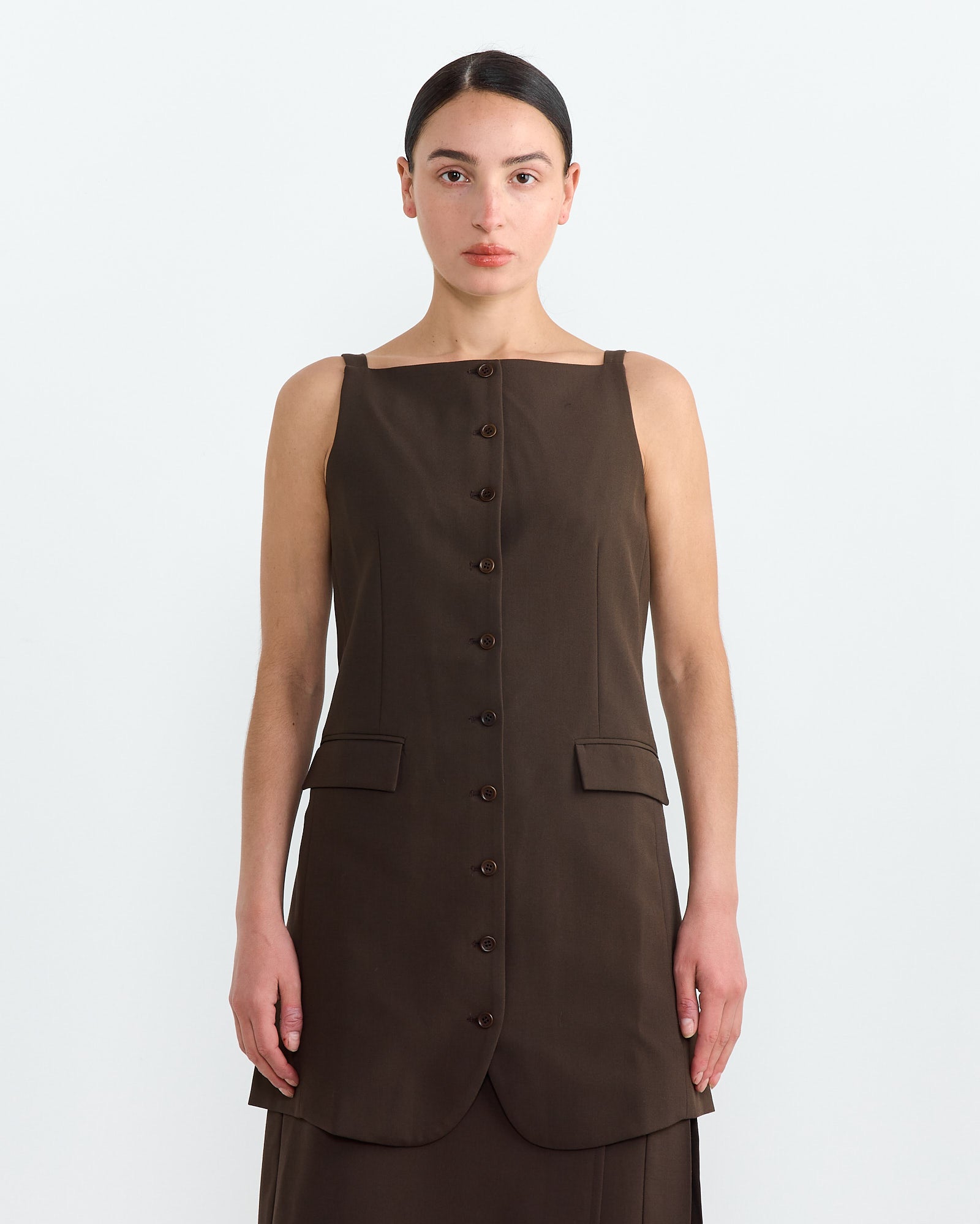 Beaufille Innes Dress Dark Khaki - Dark Khaki / S (265638)