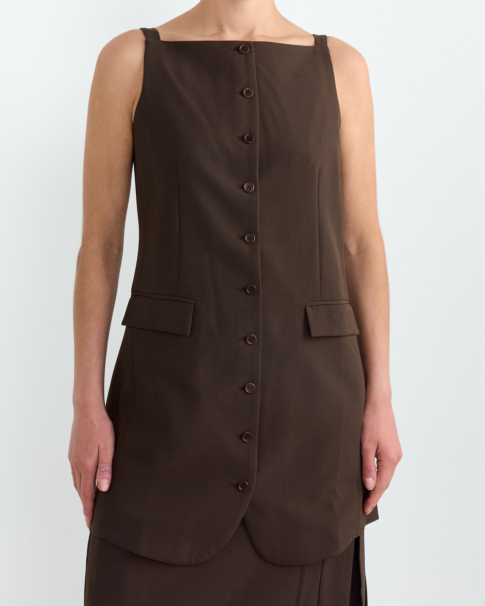 Beaufille Innes Dress Dark Khaki - Dark Khaki / S (265638)