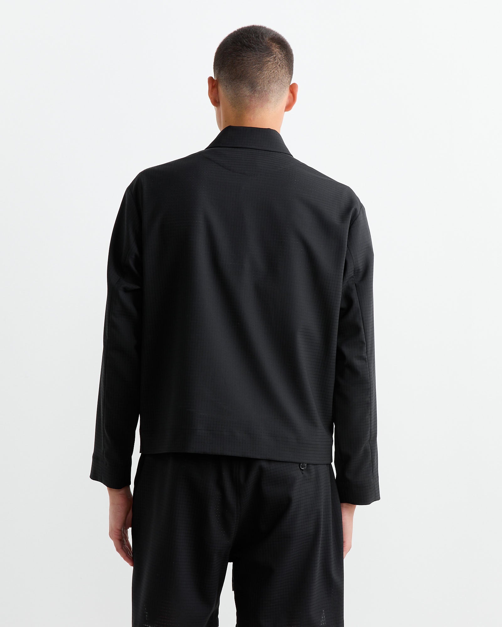 Zip Jacket Air Mesh in Black