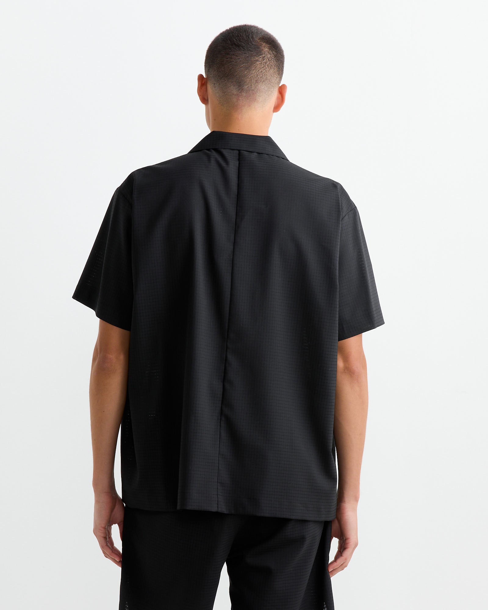 Haus Shirt in Air Mesh Black