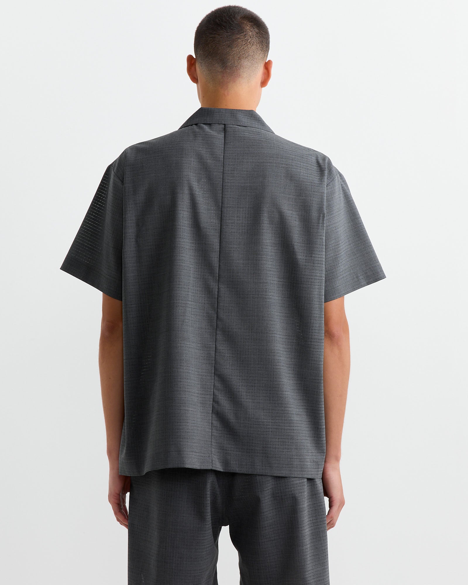 Haus Shirt in Air Mesh Grey