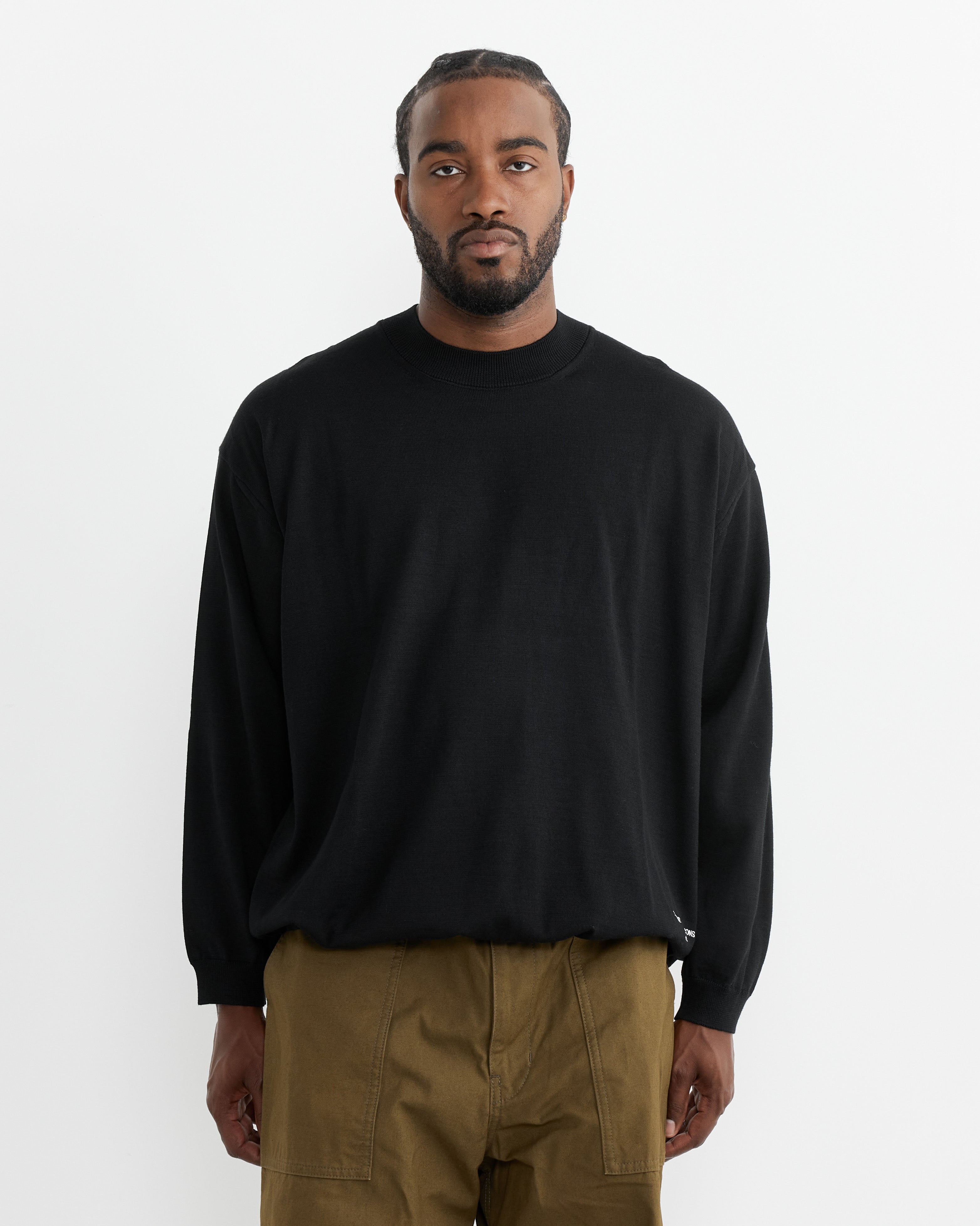 Comme Des Garçons N001 Sweater Black - Black / S (265789)