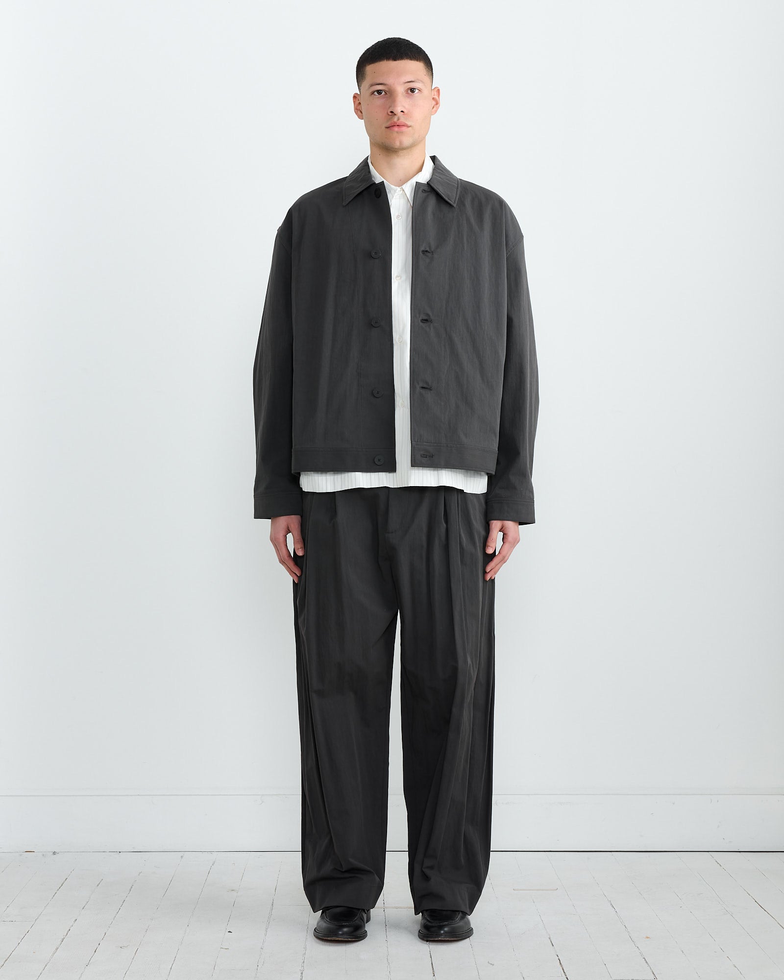 Studio Nicholson Numa Jacket Oil - Oil / L (266090)