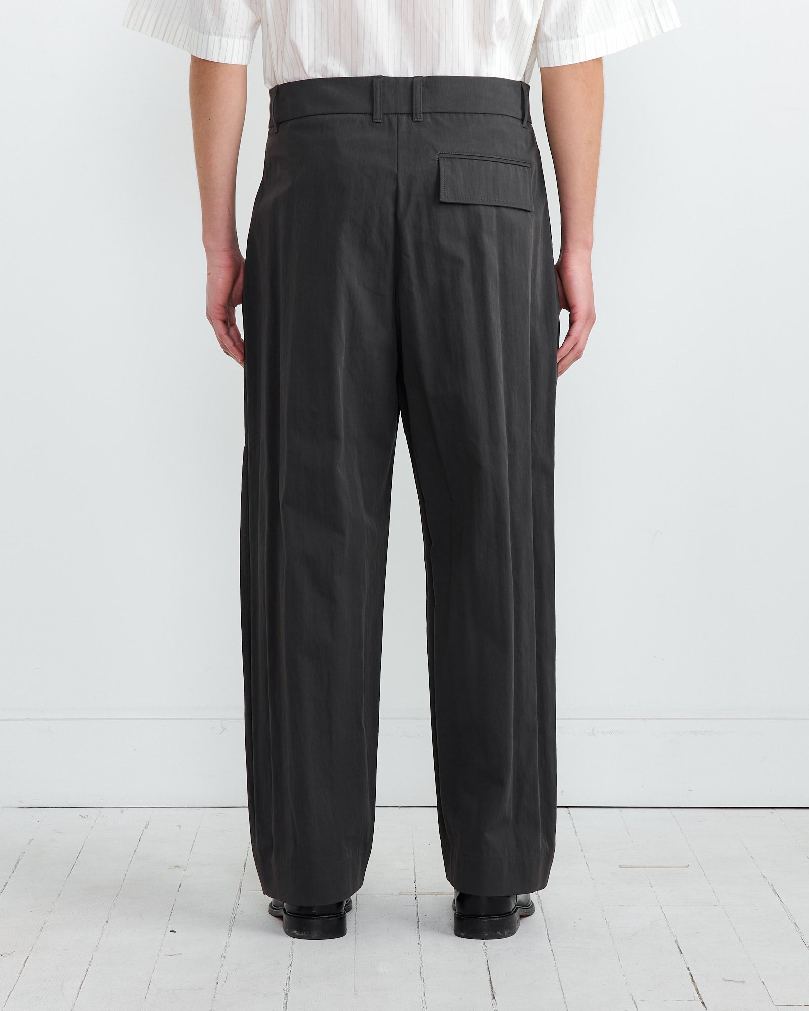 Studio Nicholson Yale Pant Oil - Oil / L (266094)