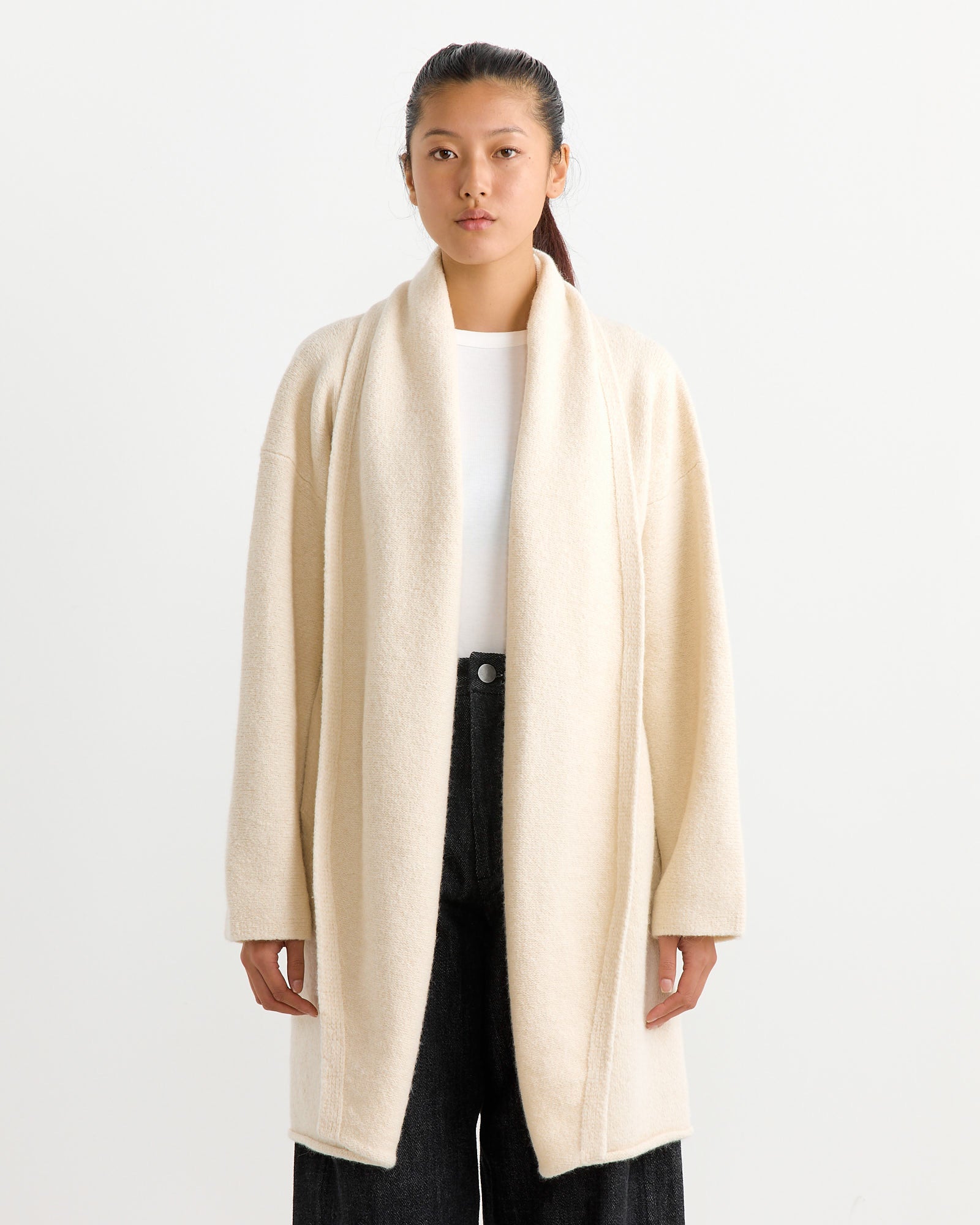 Lauren Manoogian Taper Coat - Raw White - OS - Default Title (266373)