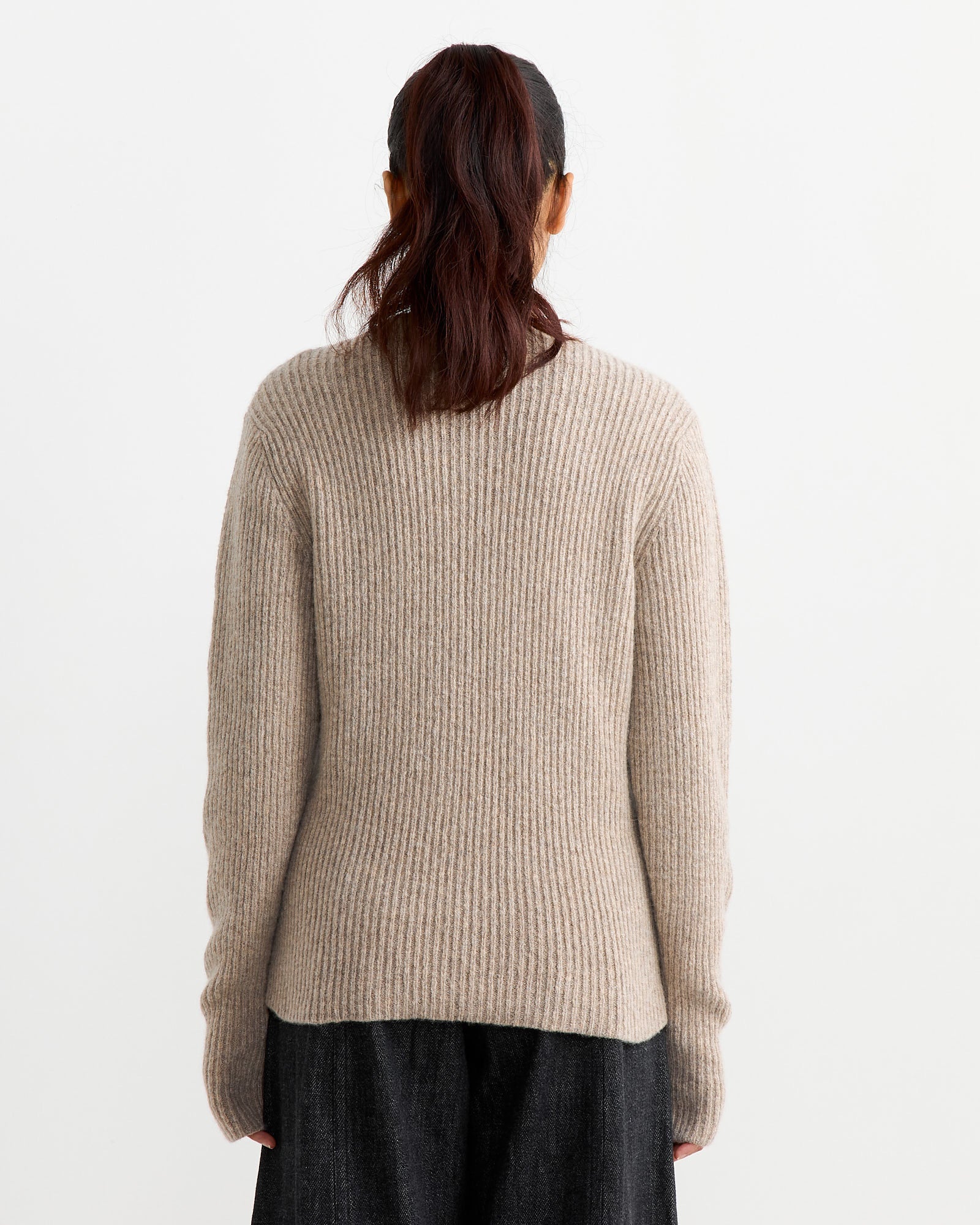 Lauren Manoogian Soft Rib Crewneck Dust - Dust / 1 (266382)