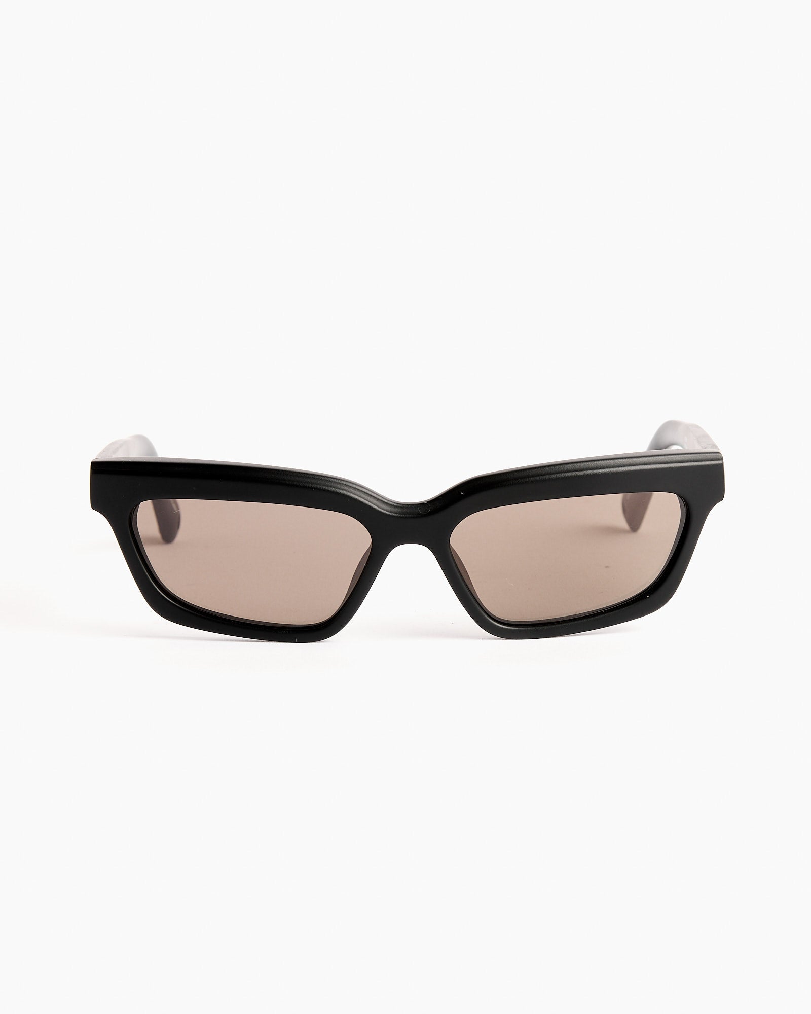 Jacquemus x Linda Farrow Salon Sunglasses - Matt Black/Silver/Grey - Default Title (266768)