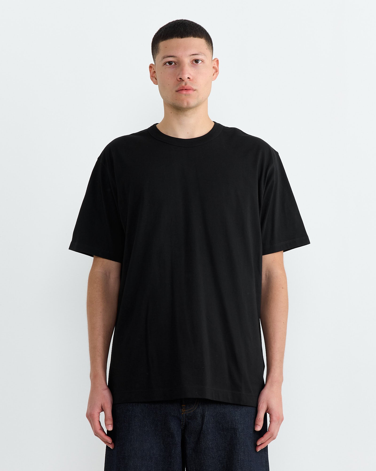 Dries Van Noten Heer 1600 T-Shirt Black - Black / L (267001)