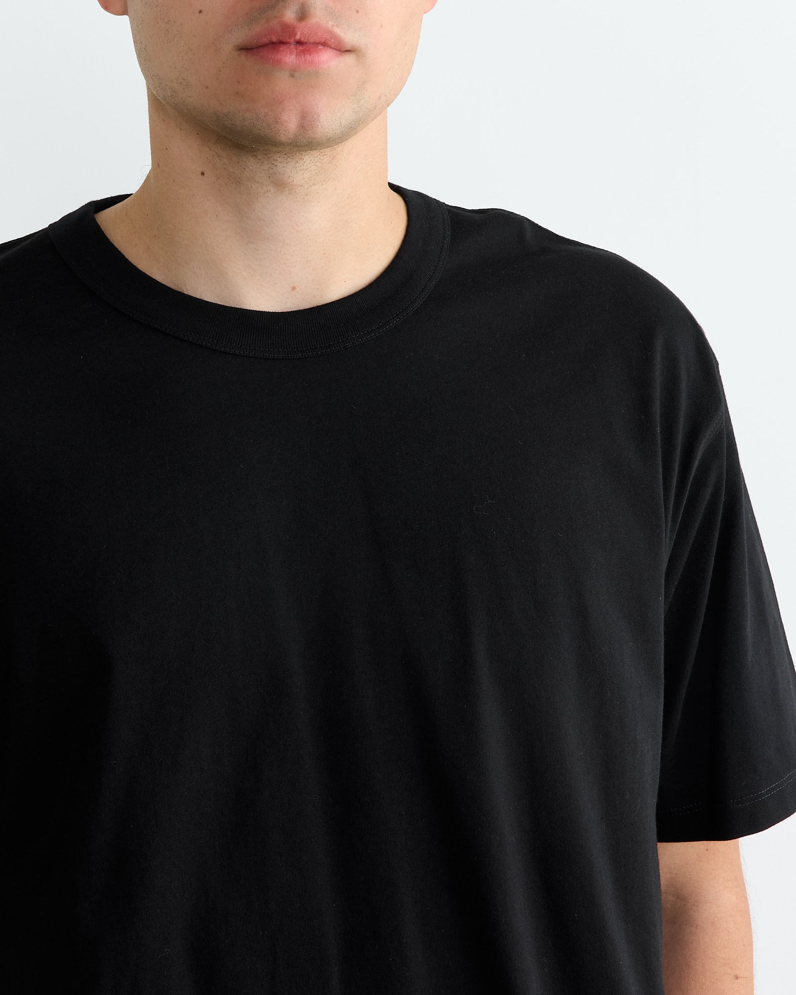 Dries Van Noten Heer 1600 T-Shirt Black - Black / L (267001)