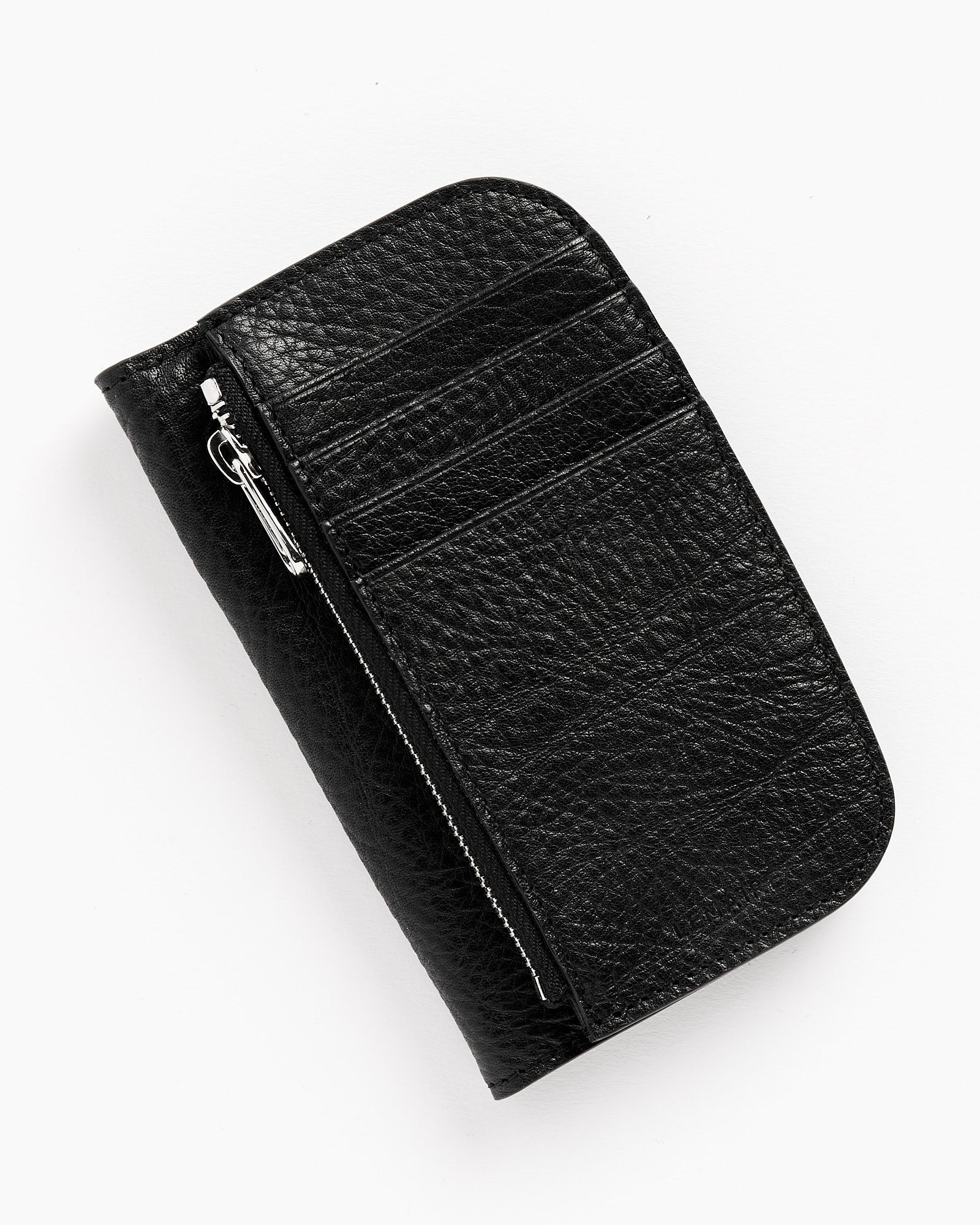 Lemaire Soft Tab Card Holder Coin Purse Black - Black / OS (267199)