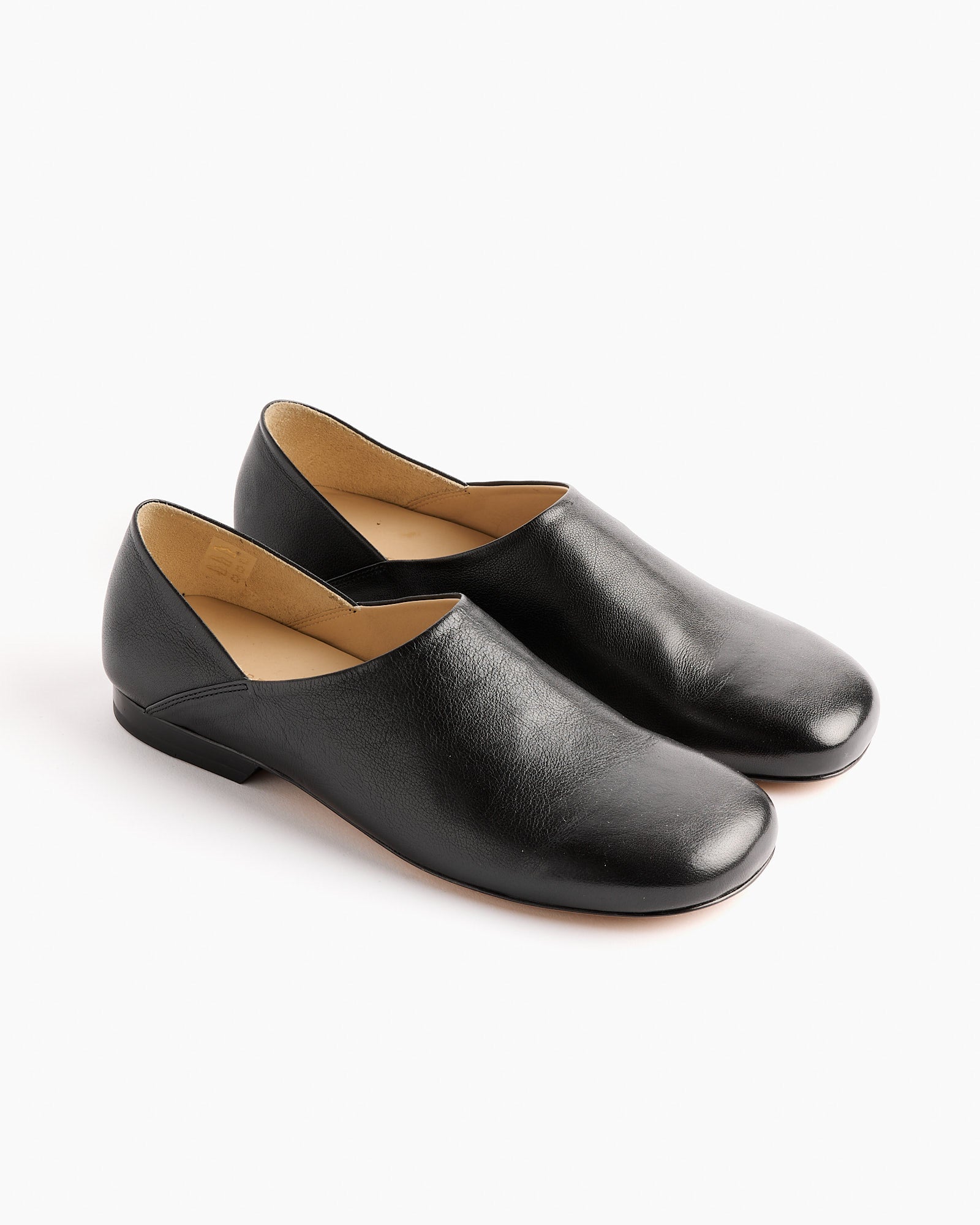 Lemaire Slipper Black - Black / 44 (267280)