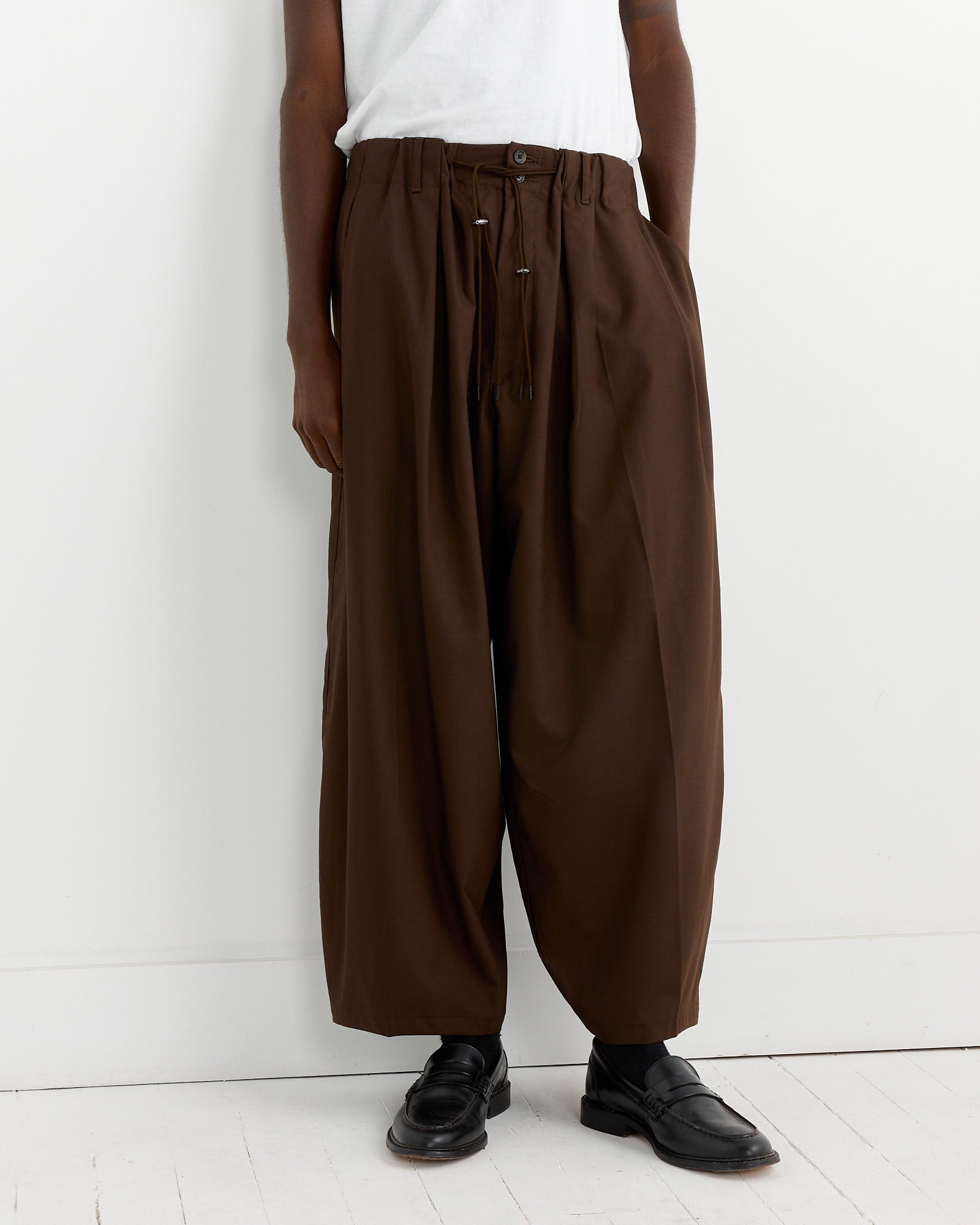 Sillage Essential Circular Pants Brown - Brown / OS (267298)