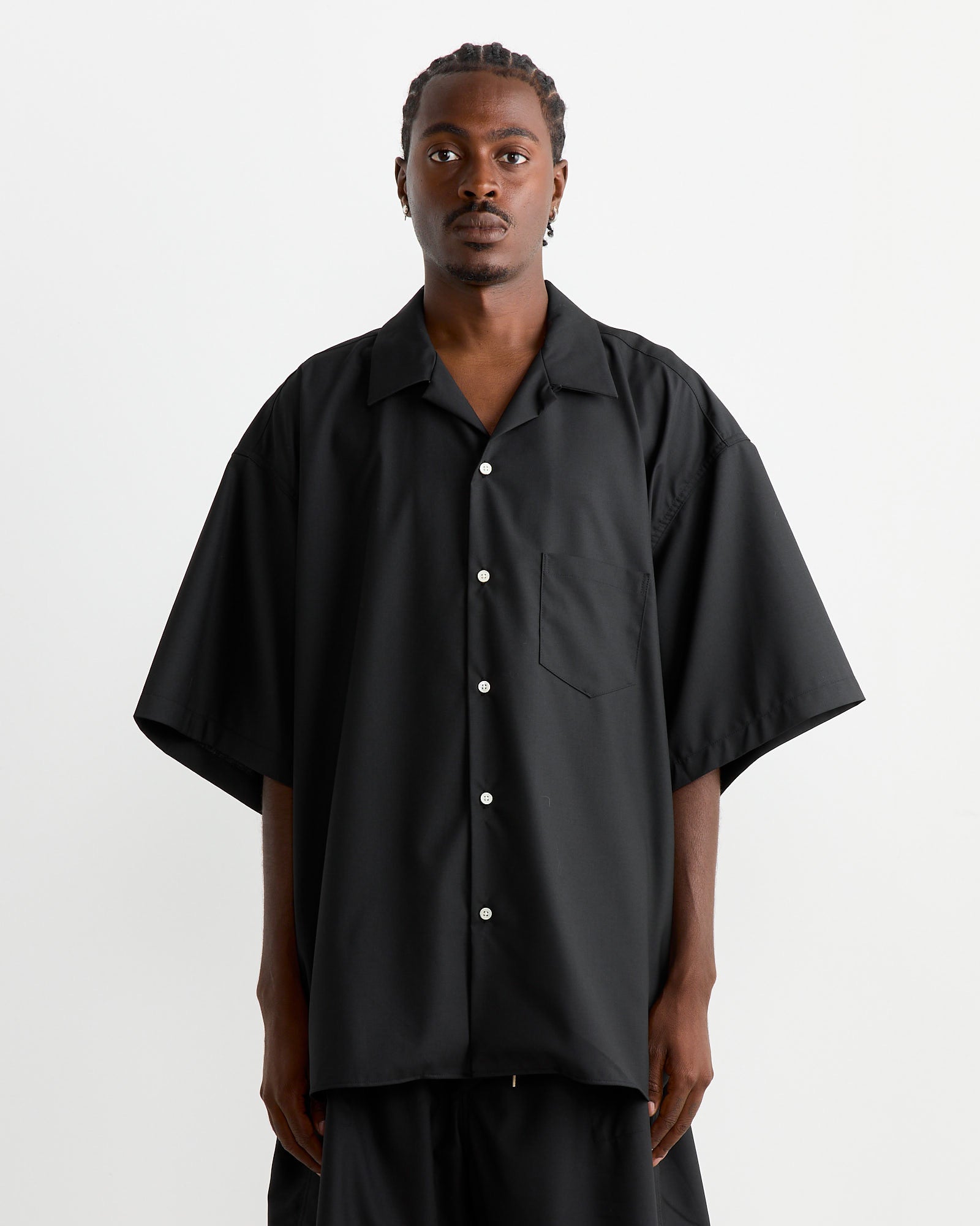 Sillage Re-Engineered S/S Overshirt Black - Black / OS (267357)