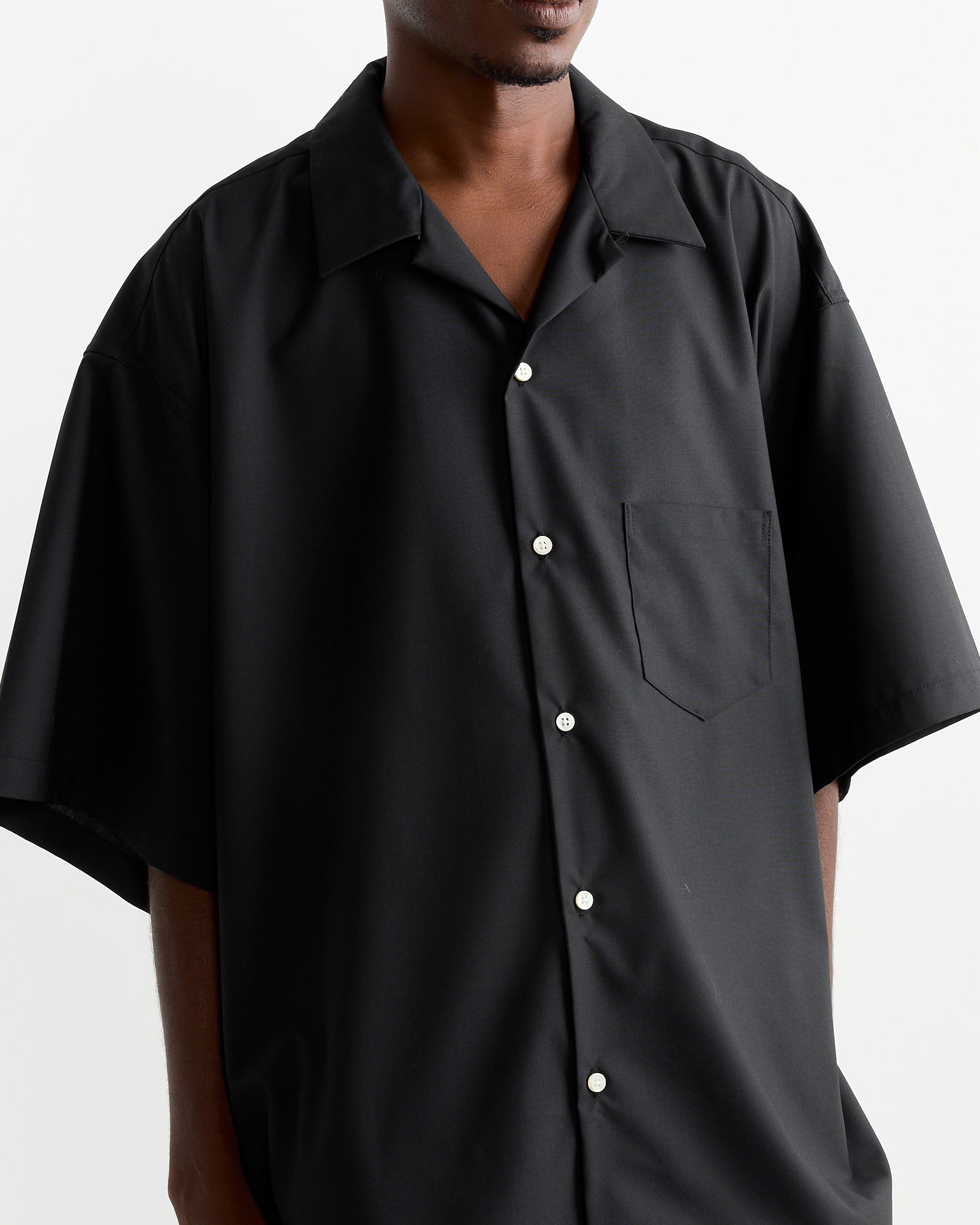 Sillage Re-Engineered S/S Overshirt Black - Black / OS (267357)