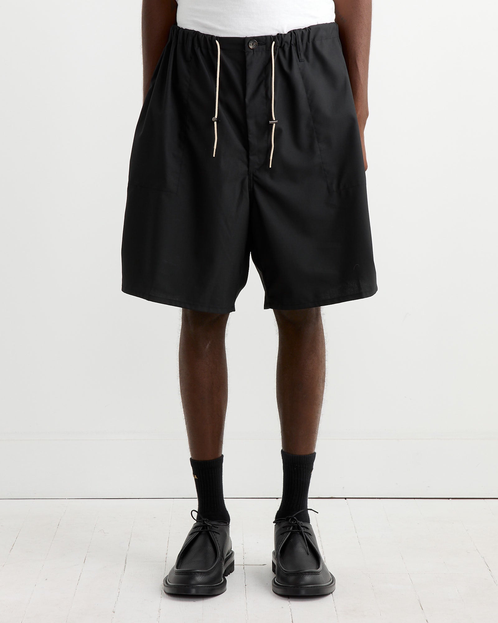 Fatigue Short Pant in Black