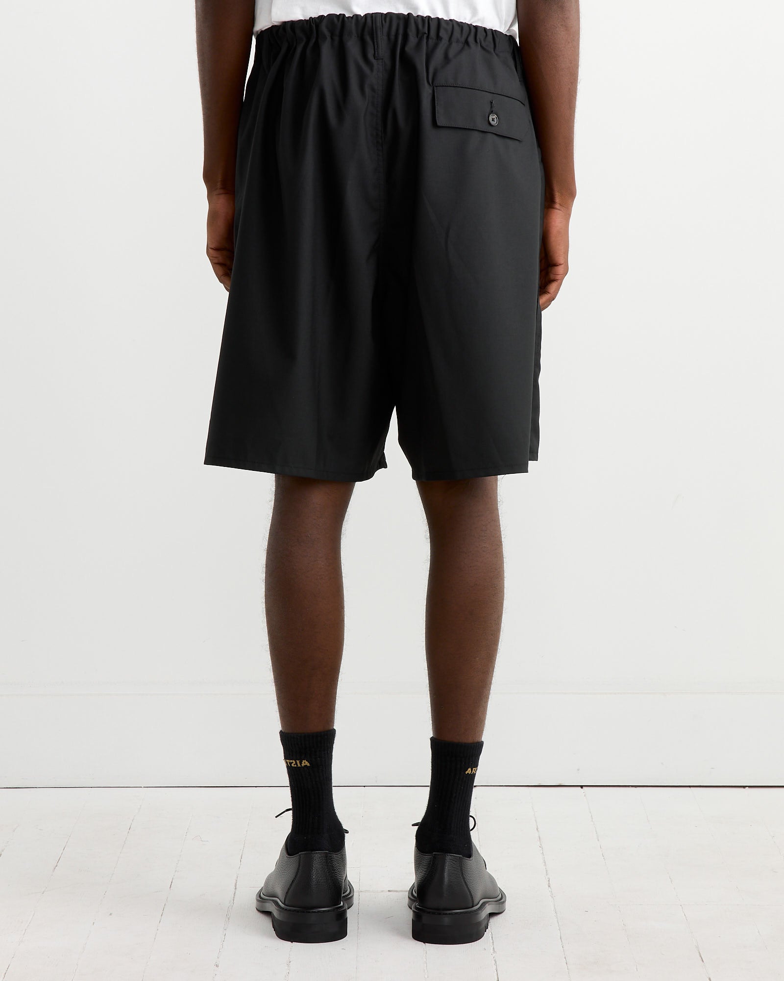 Fatigue Short Pant in Black