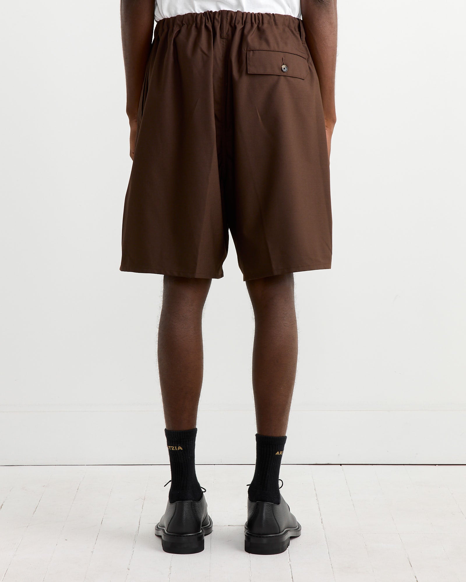 Fatigue Short Pant in Brown