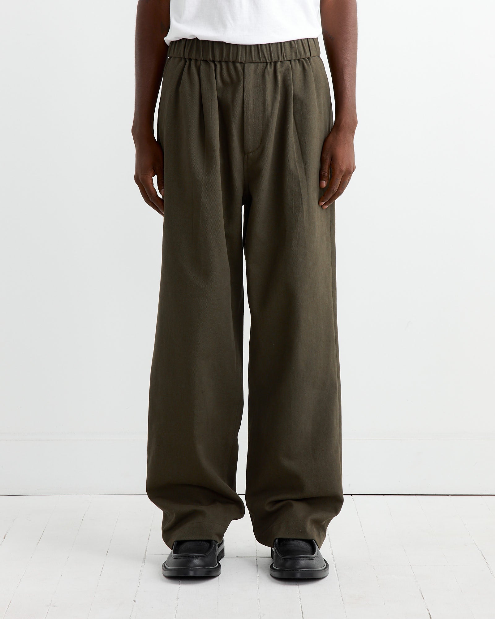 Kogai Pant in 11oz Overdyed Twill Olive