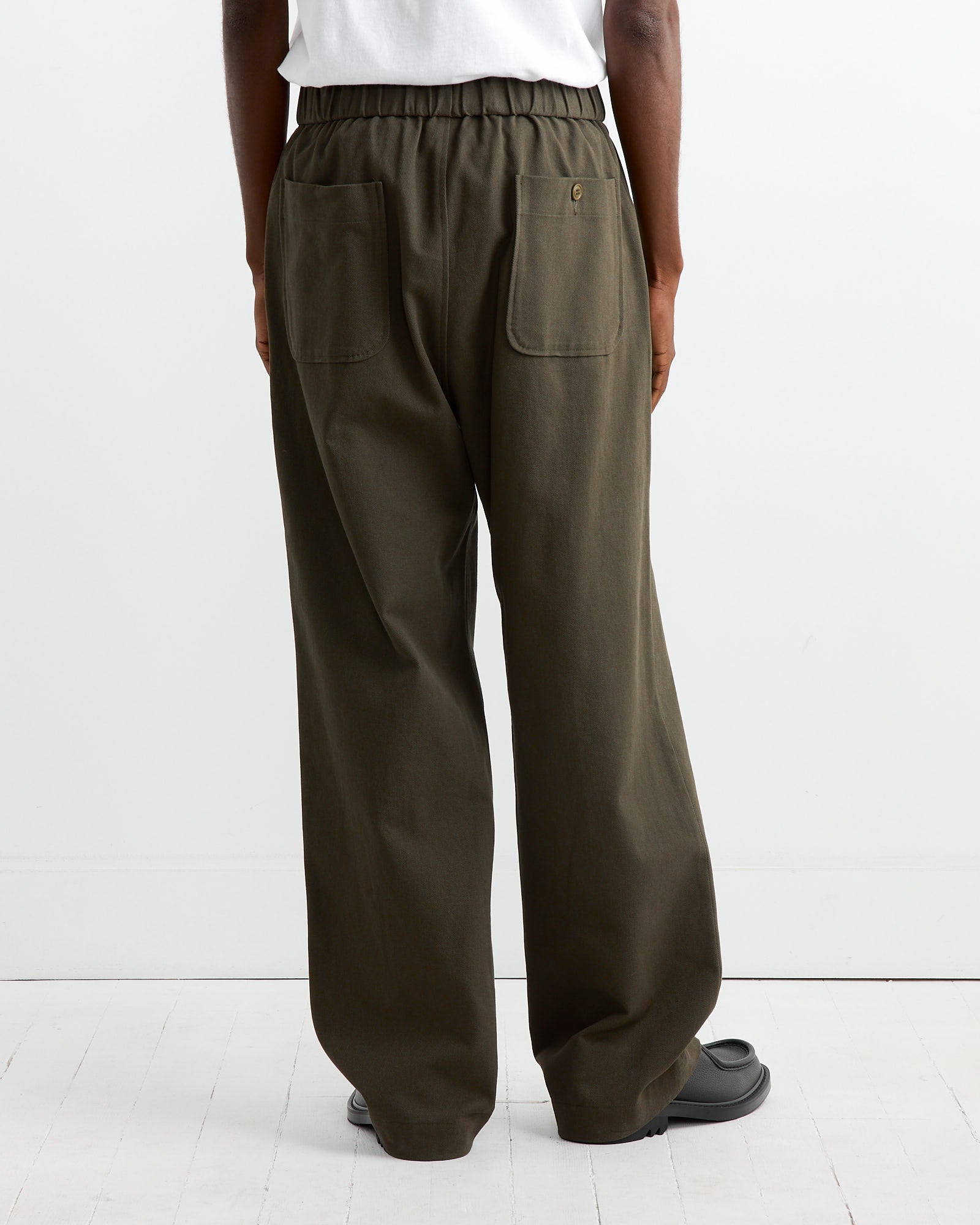 Kogai Pant in 11oz Overdyed Twill Olive