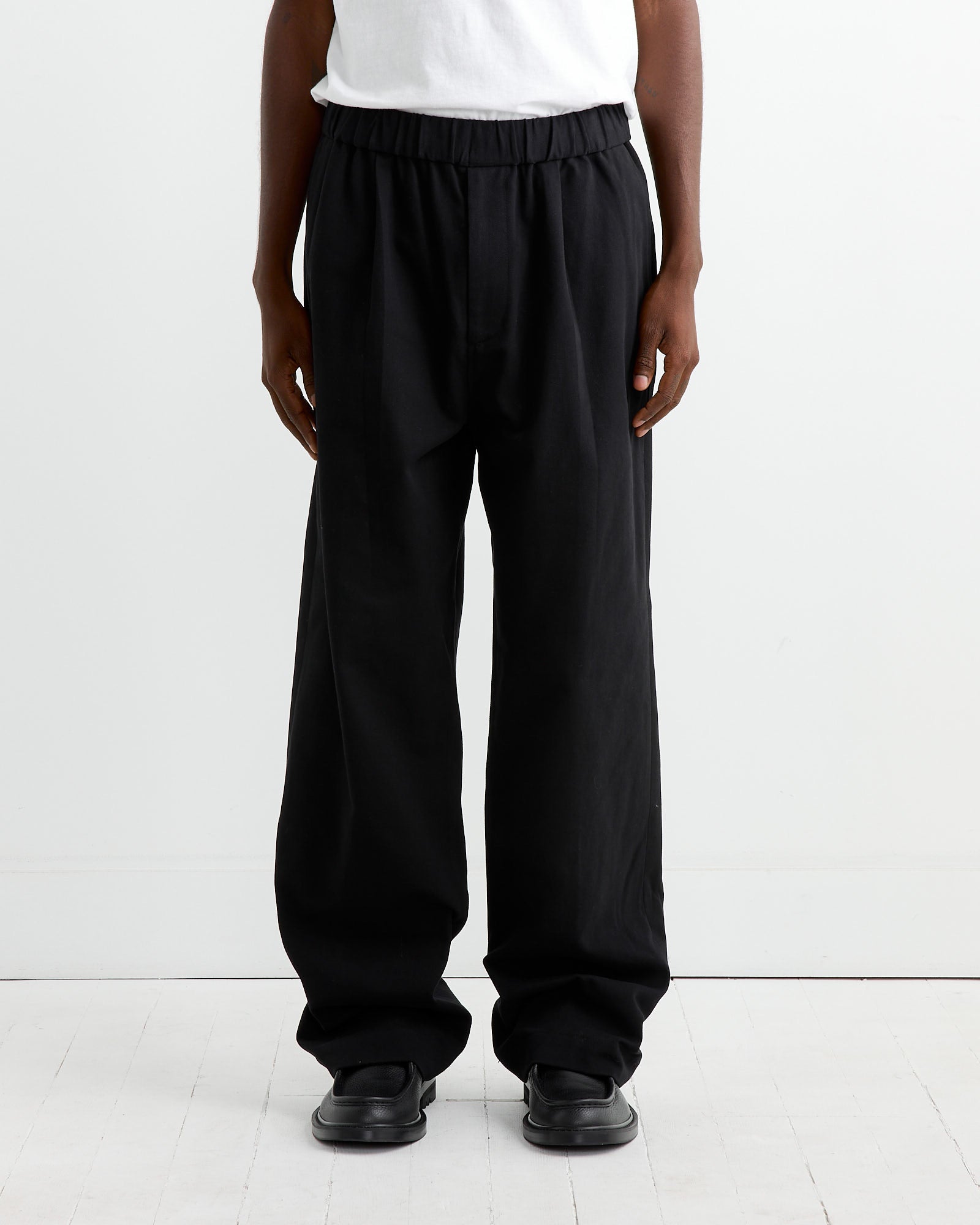 SMOCK Kogai Pant 11oz Overdyed Twill Black - 11oz Overdyed Twill Black / L (267407)