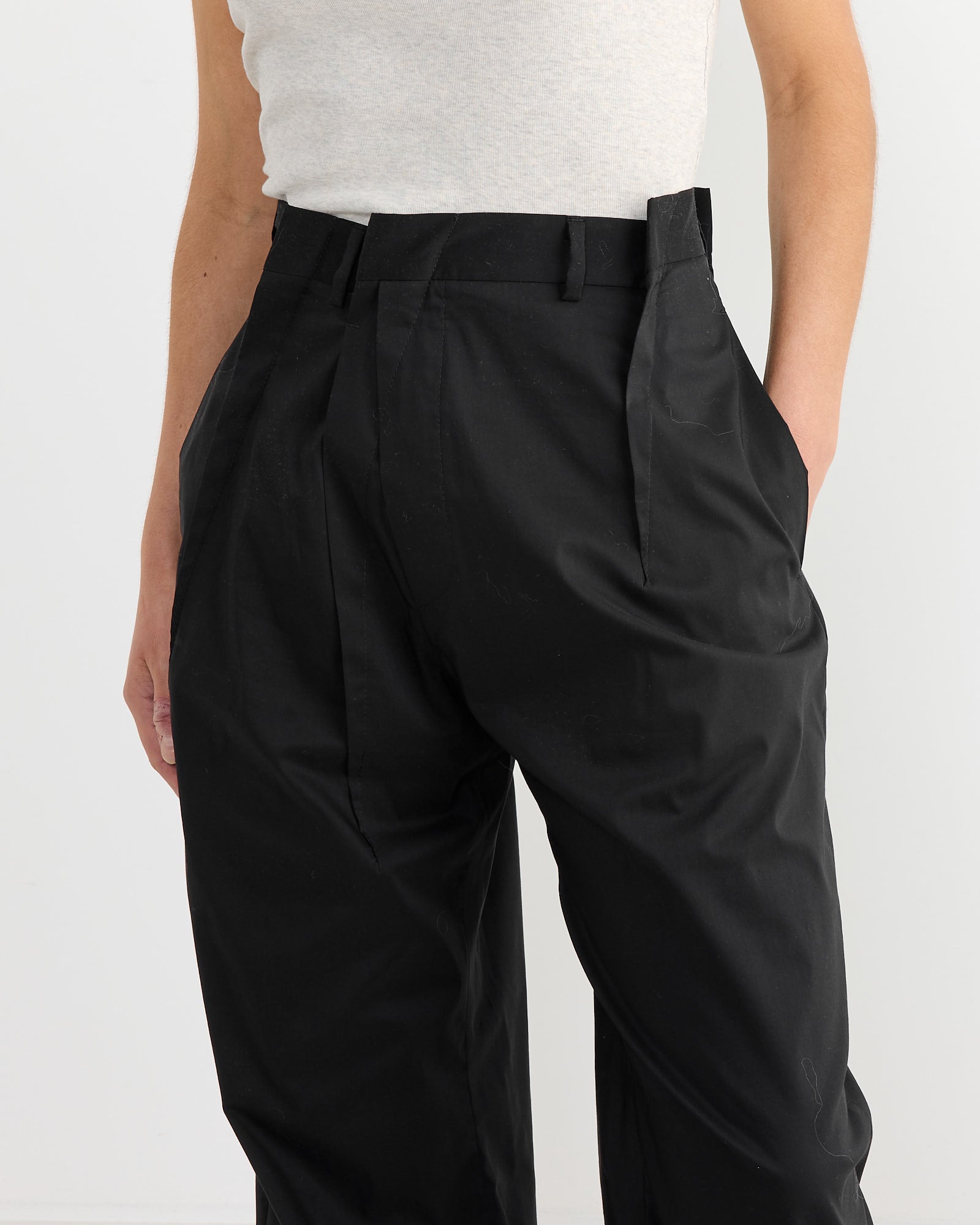 MM6 S52KA0530 Pant Black - Black / 42 (267462)