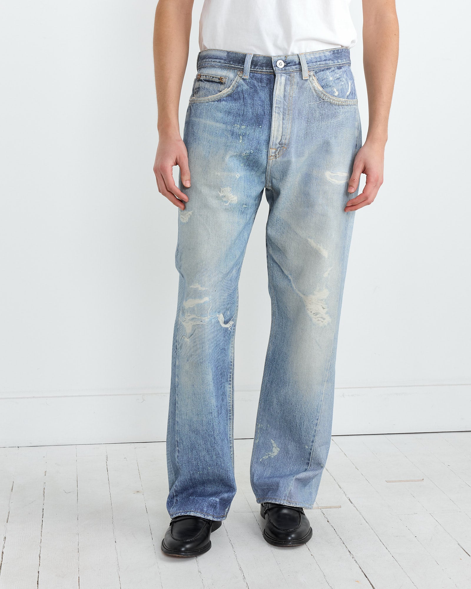 Third Cut Denim in Digital Print