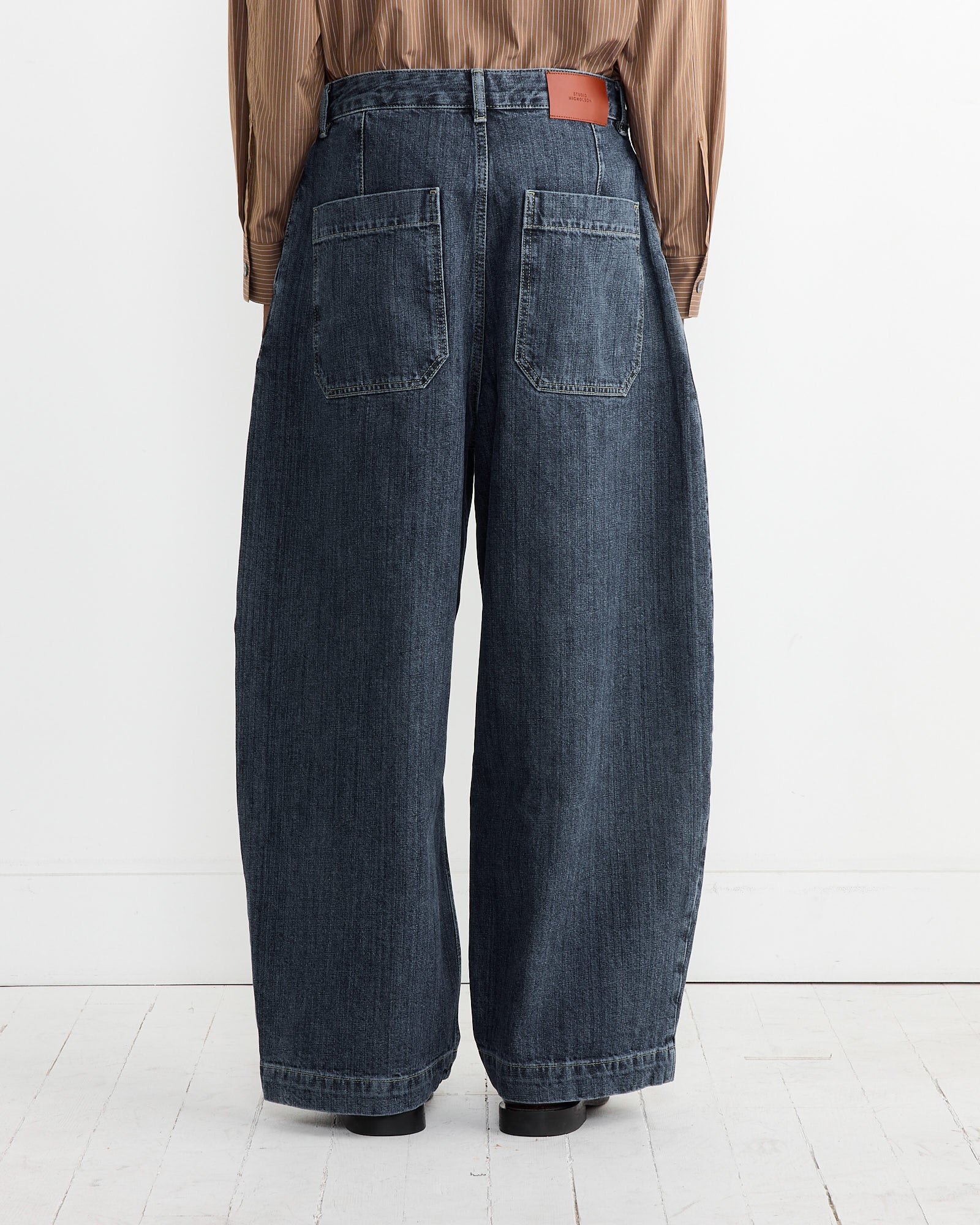 Studio Nicholson Puch Pant Indigo - Indigo / L (268489)