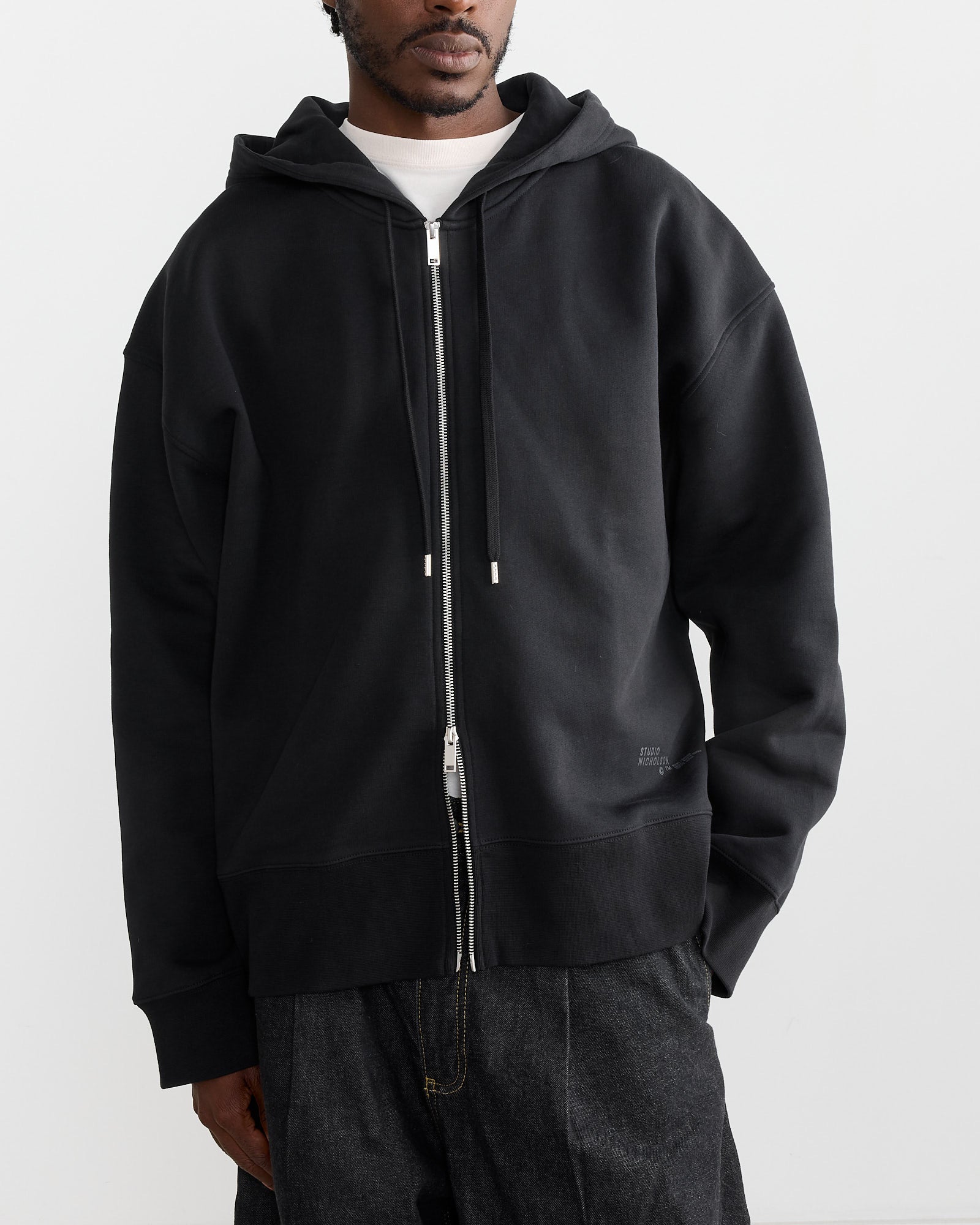 Studio Nicholson Cova Hoodie Darkest Navy - Darkest Navy / XL (270641)