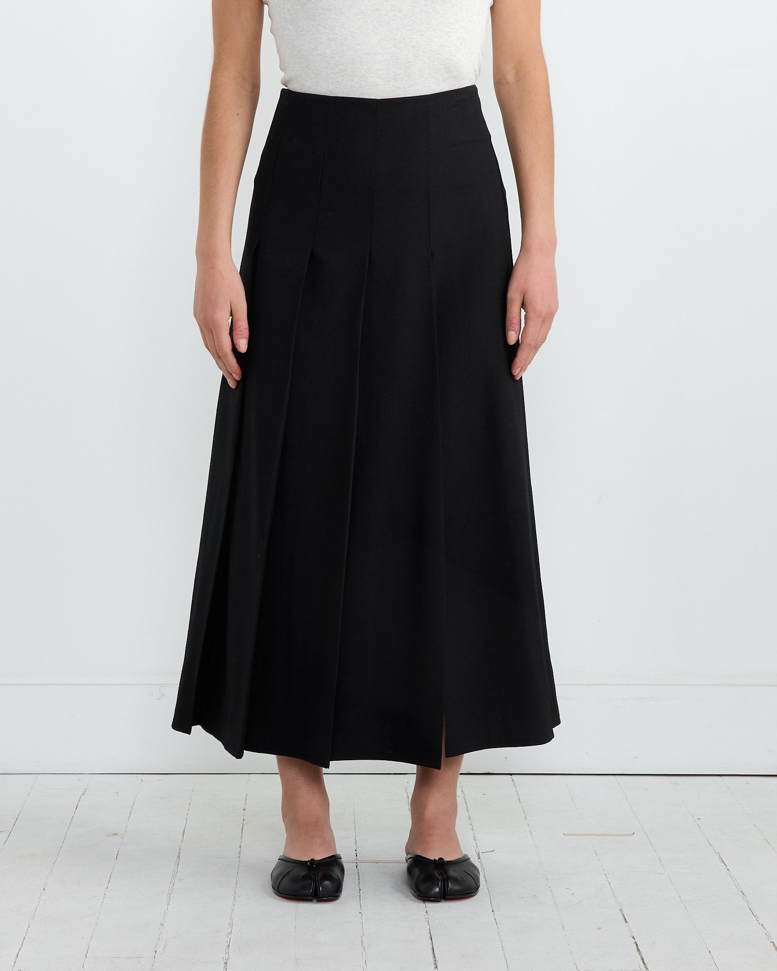 Studio Nicholson Fuse Skirt Black - Black / UK6 (270834)