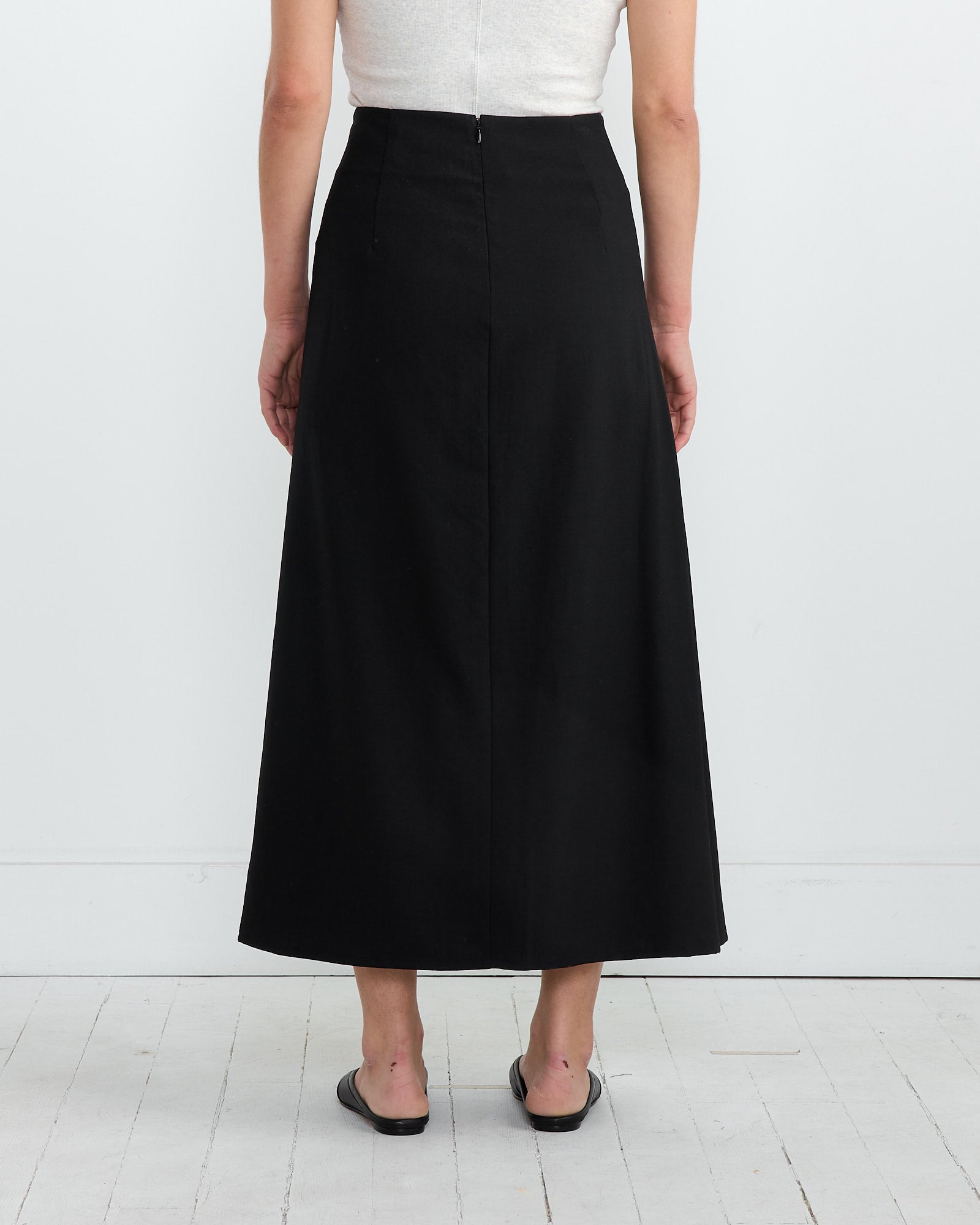 Studio Nicholson Fuse Skirt Black - Black / UK6 (270834)