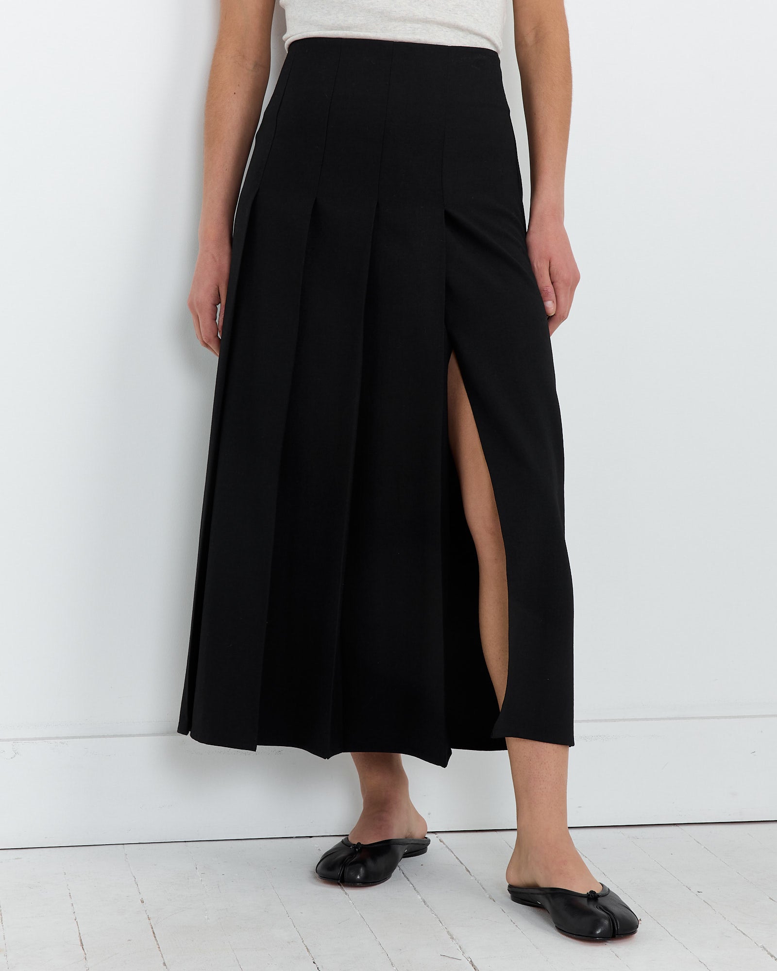 Studio Nicholson Fuse Skirt Black - Black / UK6 (270834)