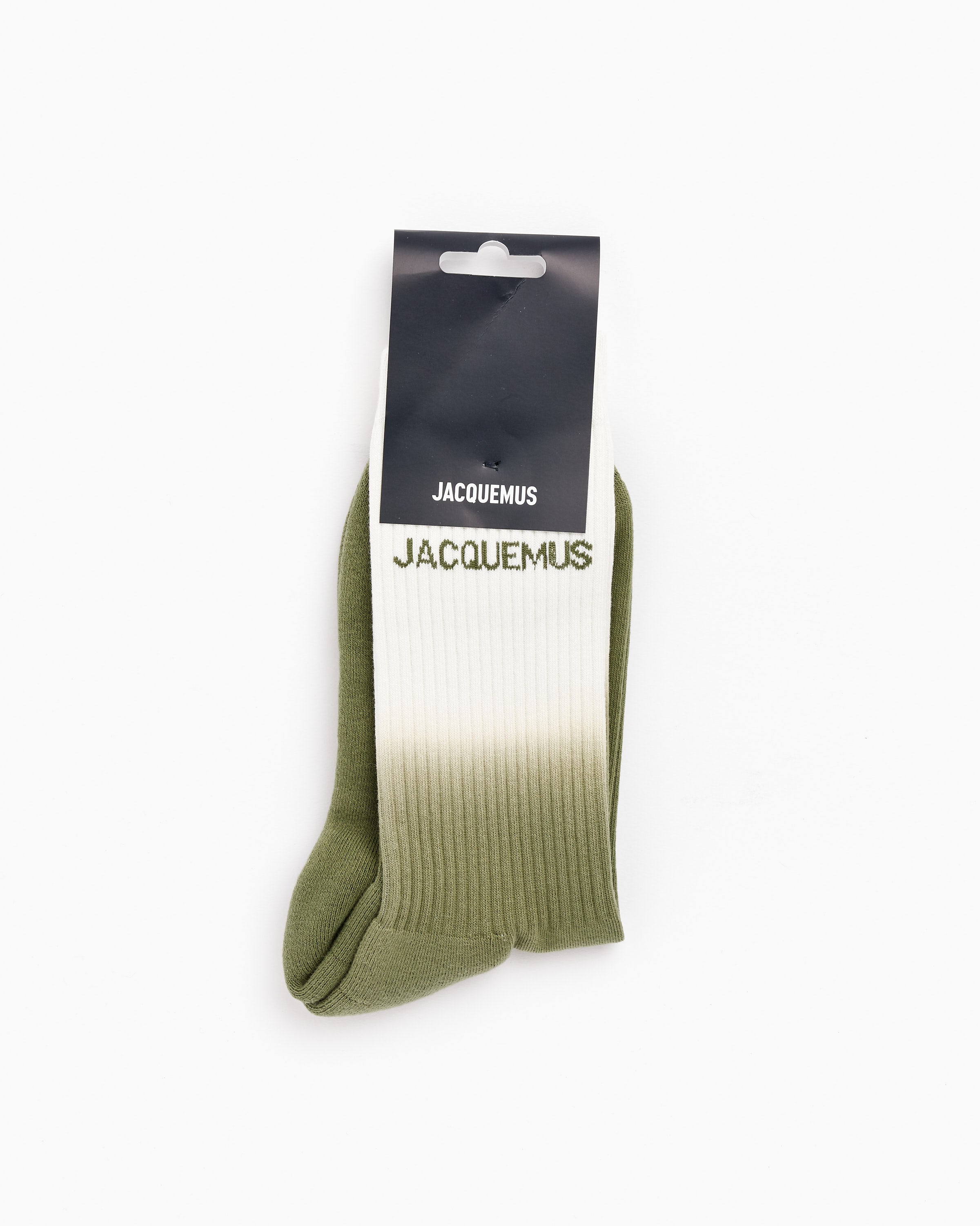 Les Chaussettes Moisson Socks in Multi Khaki