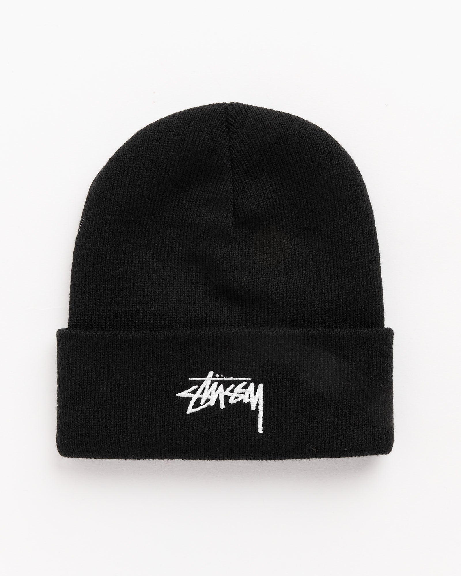 Stock Cuff Beanie in Black