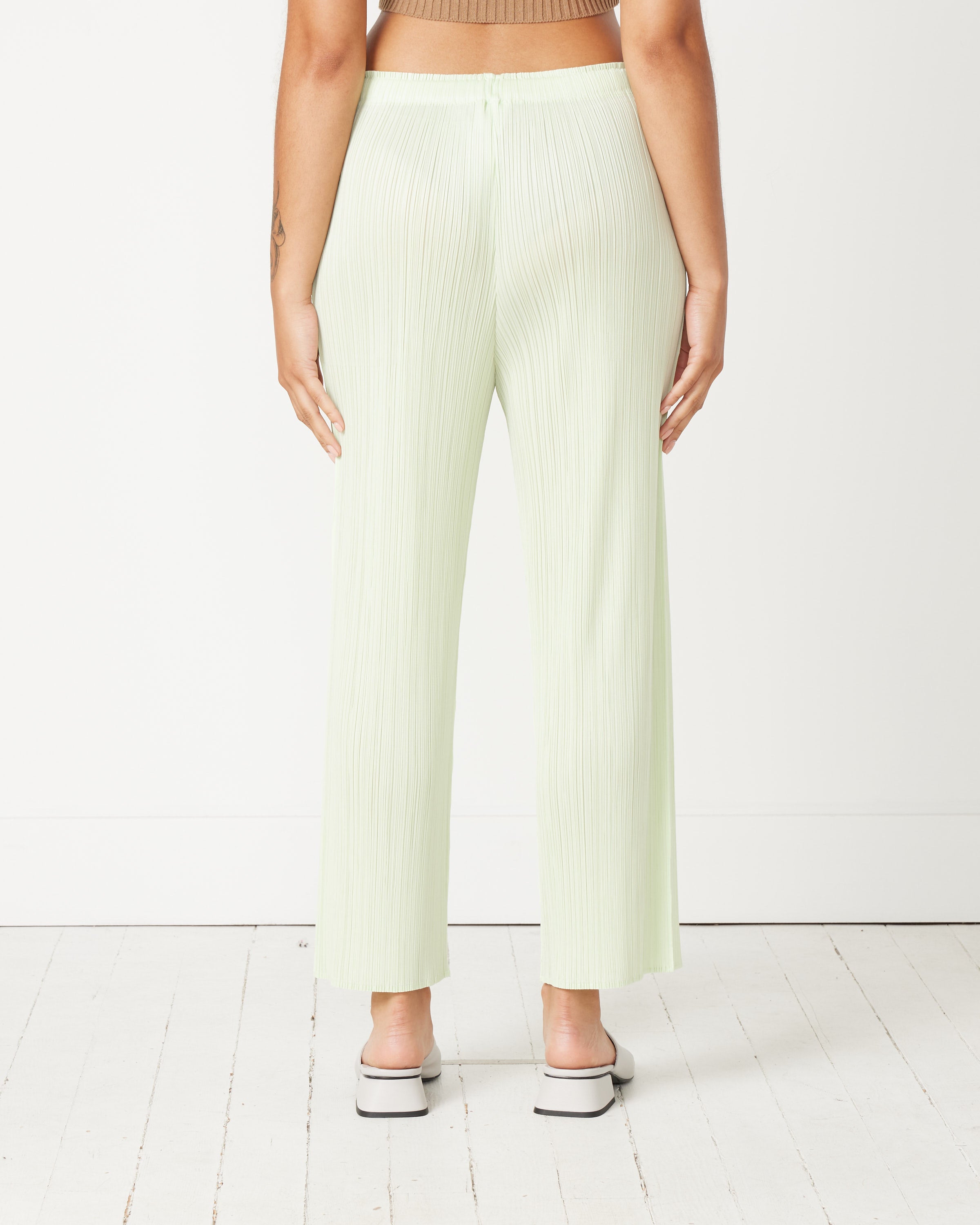 Monthly Colors Pants in Pastel Green